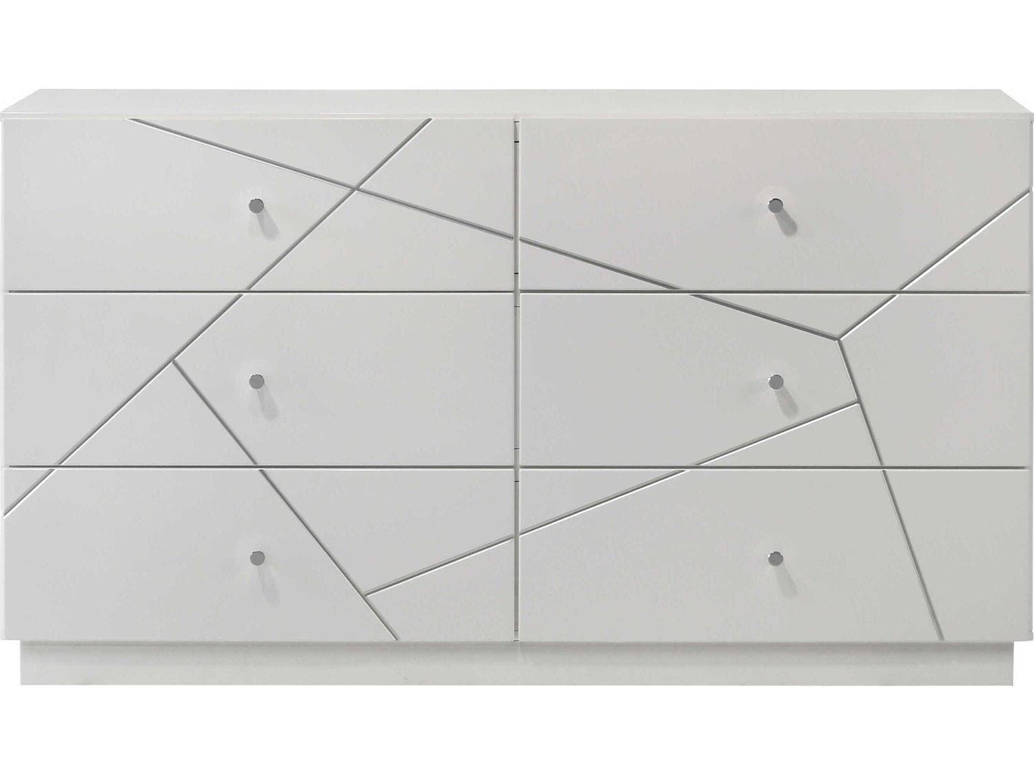 Acme Furniture Esther 6-Drawers Plywood Double Dresser