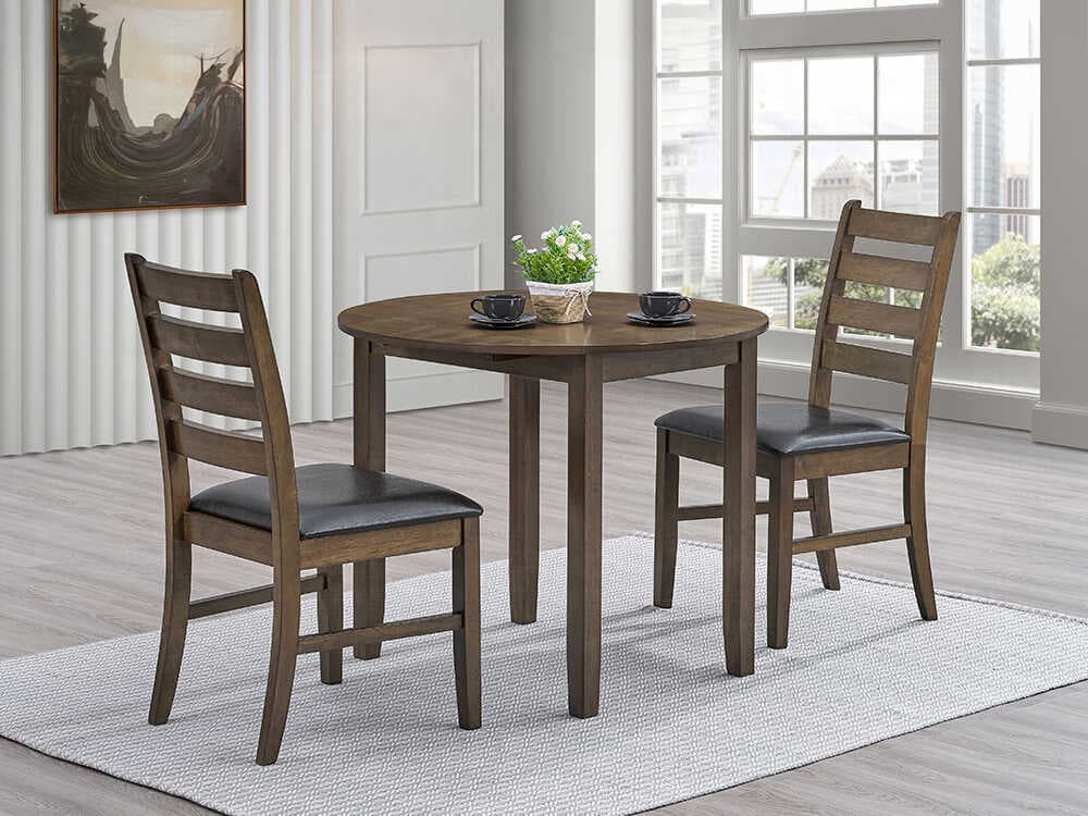 Acme Furniture Damica Rubberwood Dining Room Set