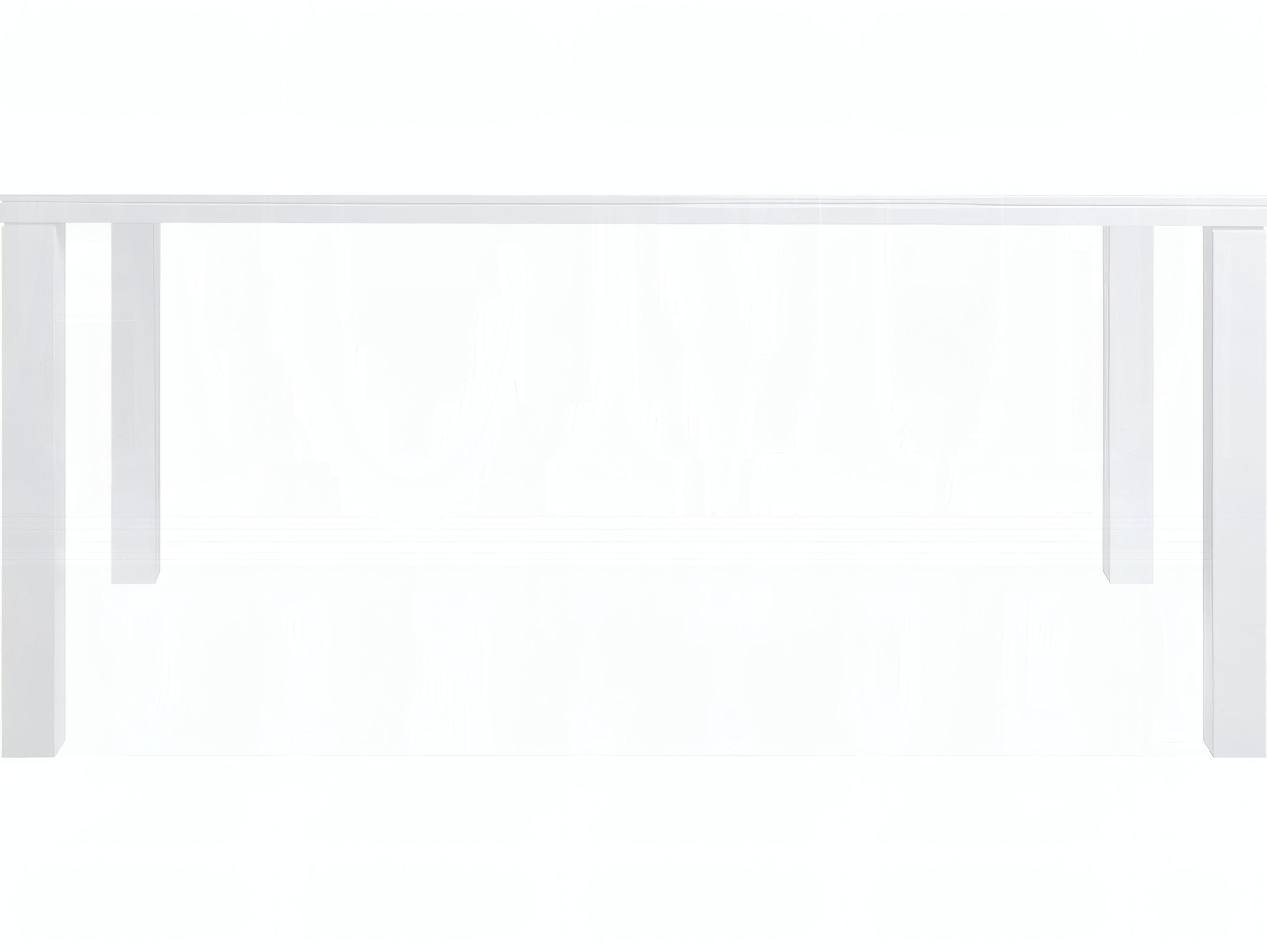 Acme Furniture Pagan Rectangular Wood White High Gloss Dining Table