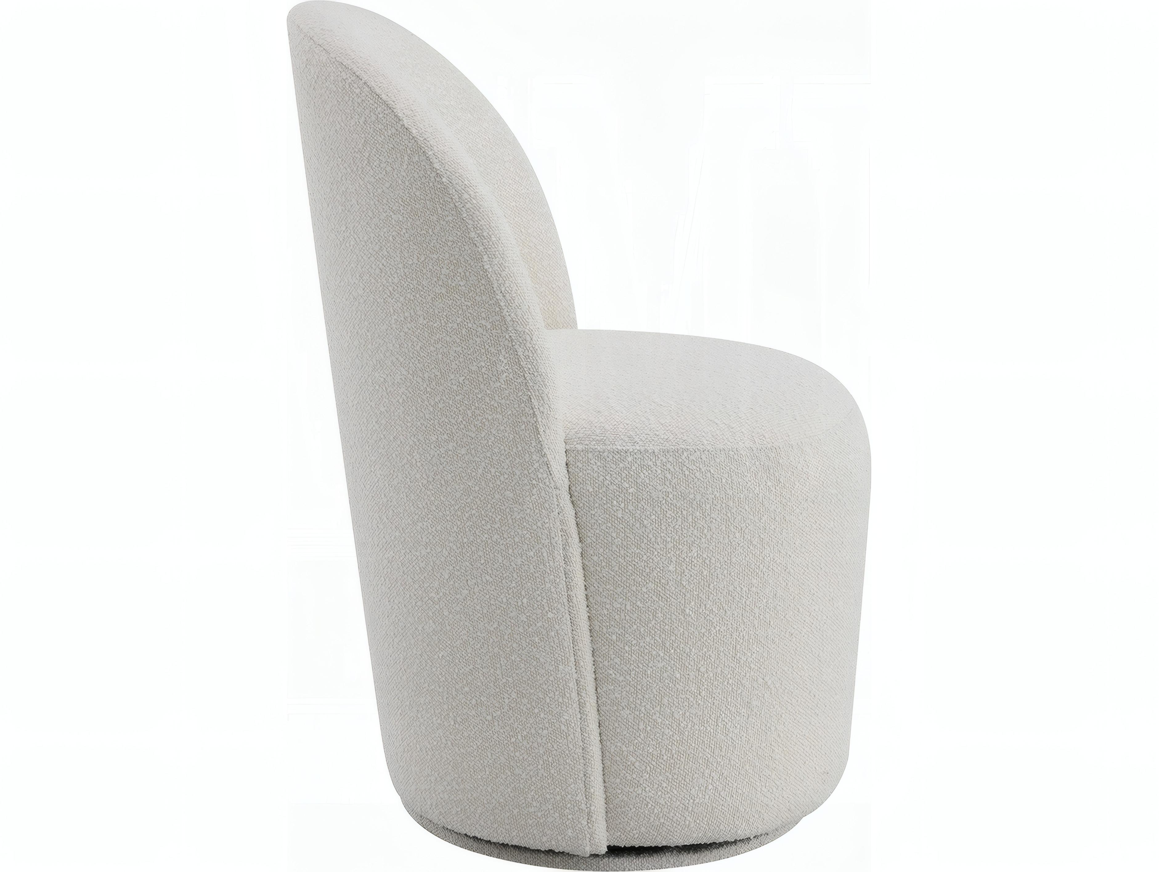 Acme Furniture Hollis Plywood Beige Upholstered Armless Dining Chair Set of 2