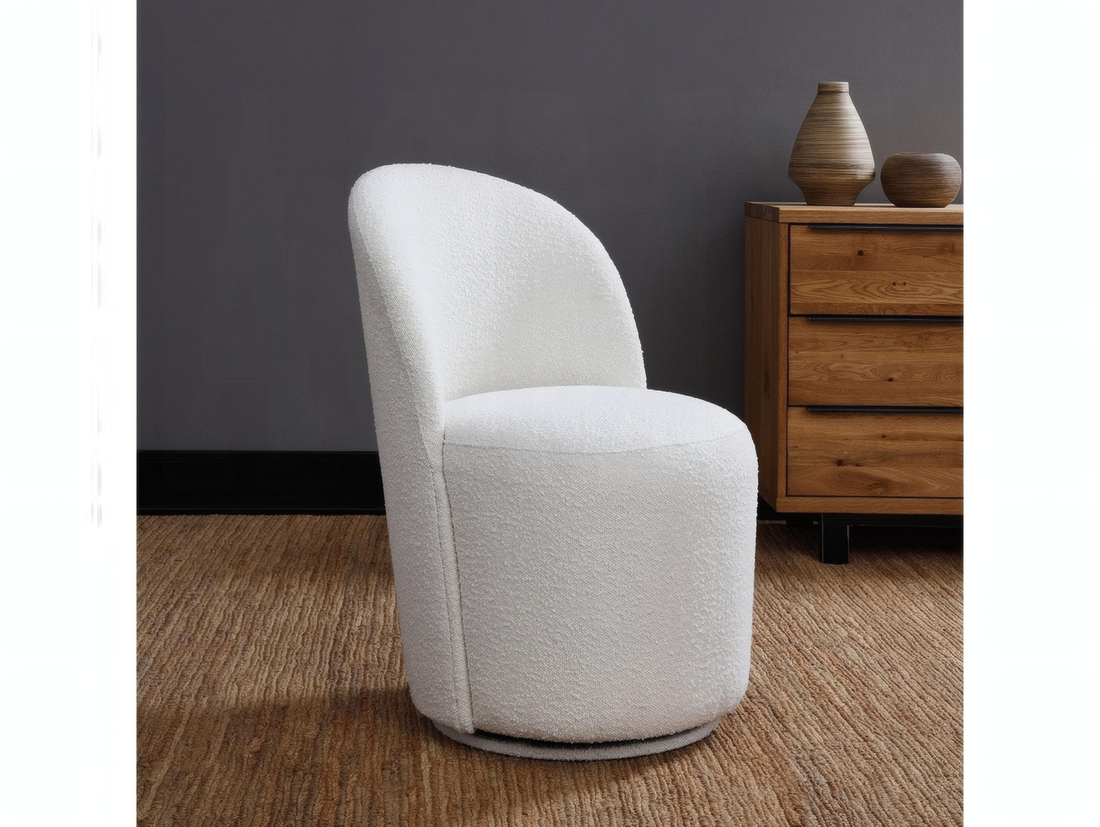 Acme Furniture Hollis Plywood Beige Upholstered Armless Dining Chair Set of 2