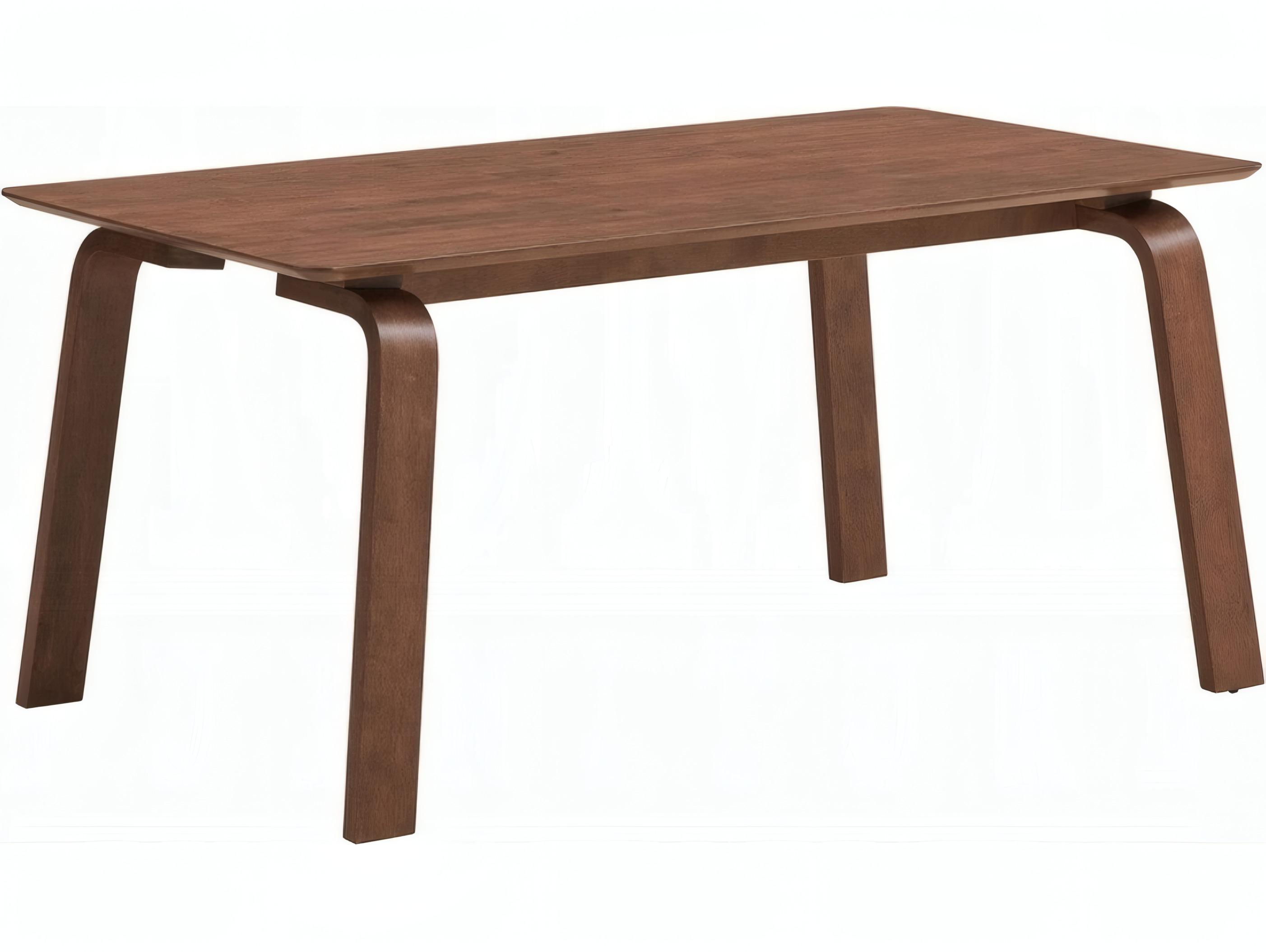 Acme Furniture Ginny Rectangular Wood Walnut Dining Table