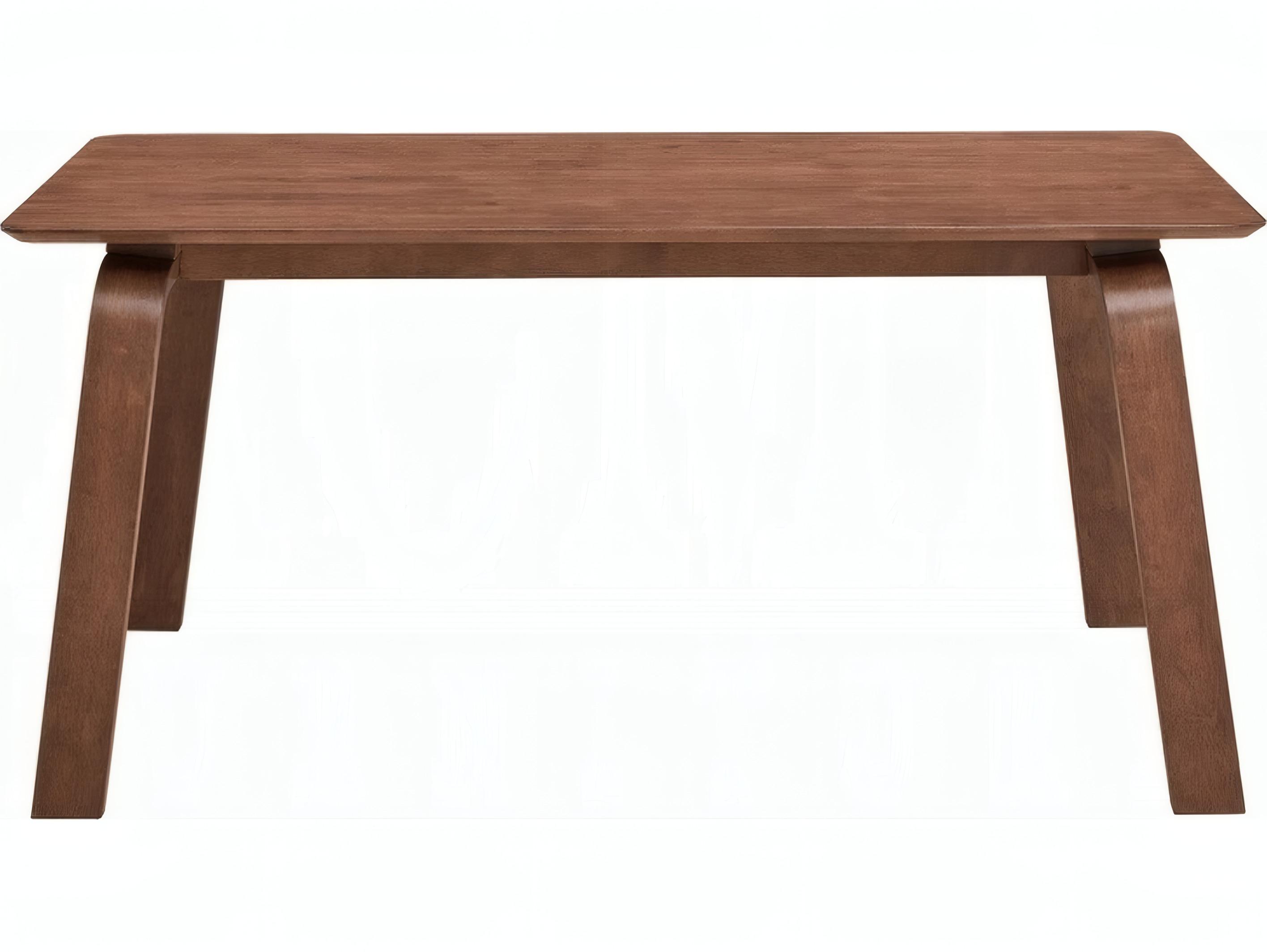 Acme Furniture Ginny Rectangular Wood Walnut Dining Table