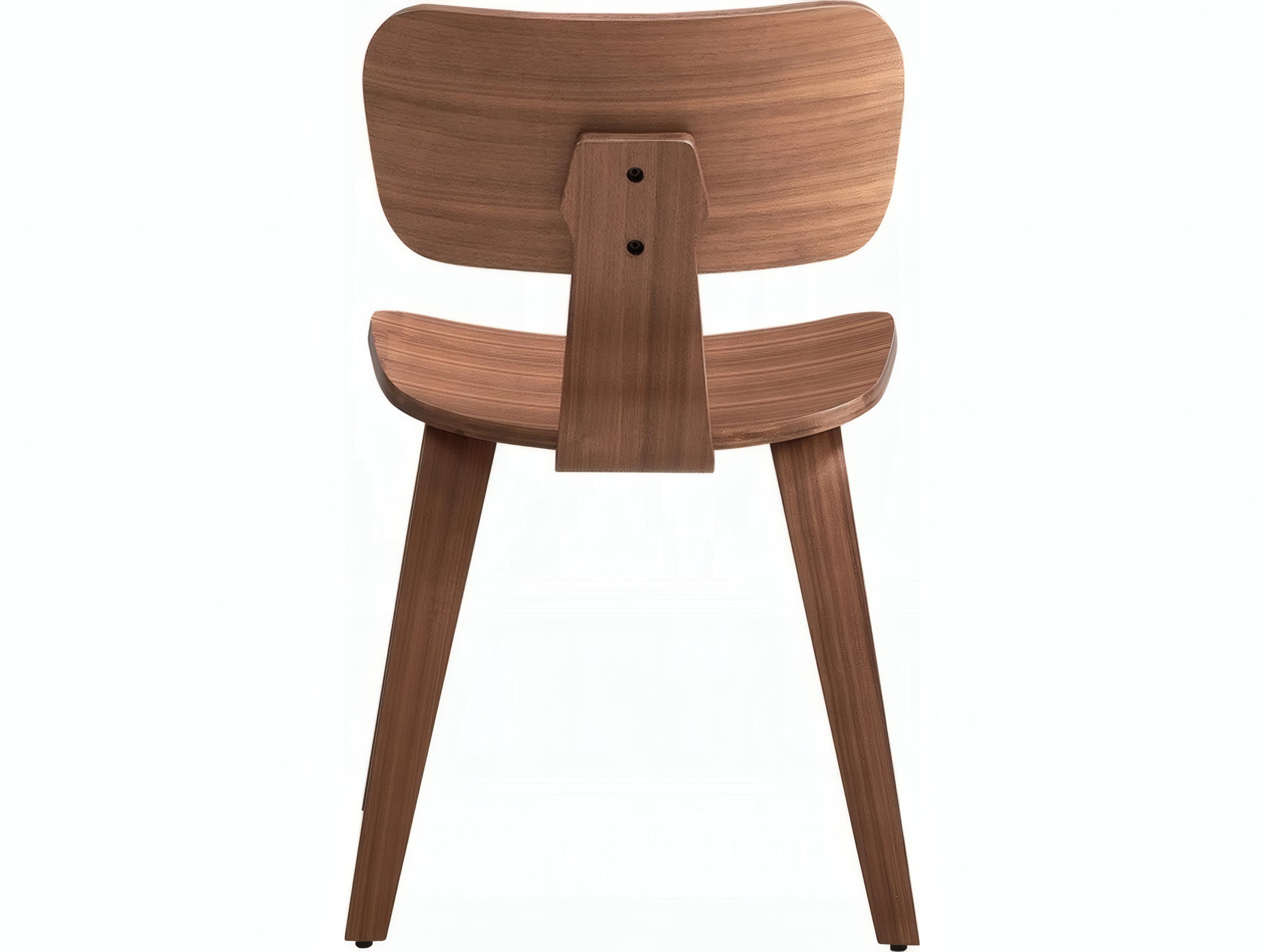 Acme Furniture Casson Plywood Brown Armless Dining Chair Set of 2