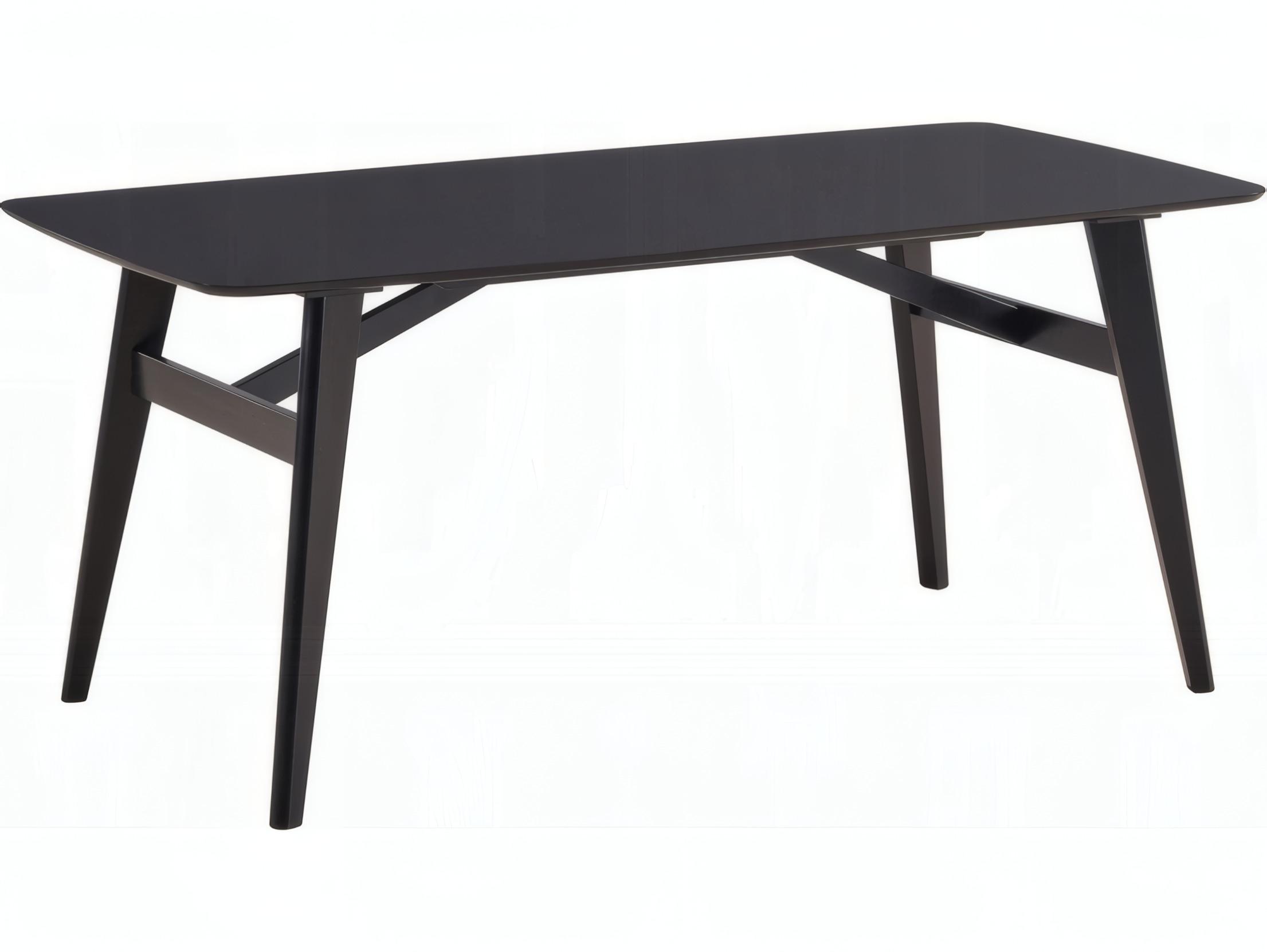 Acme Furniture Eliora Rectangular Wood Black Dining Table