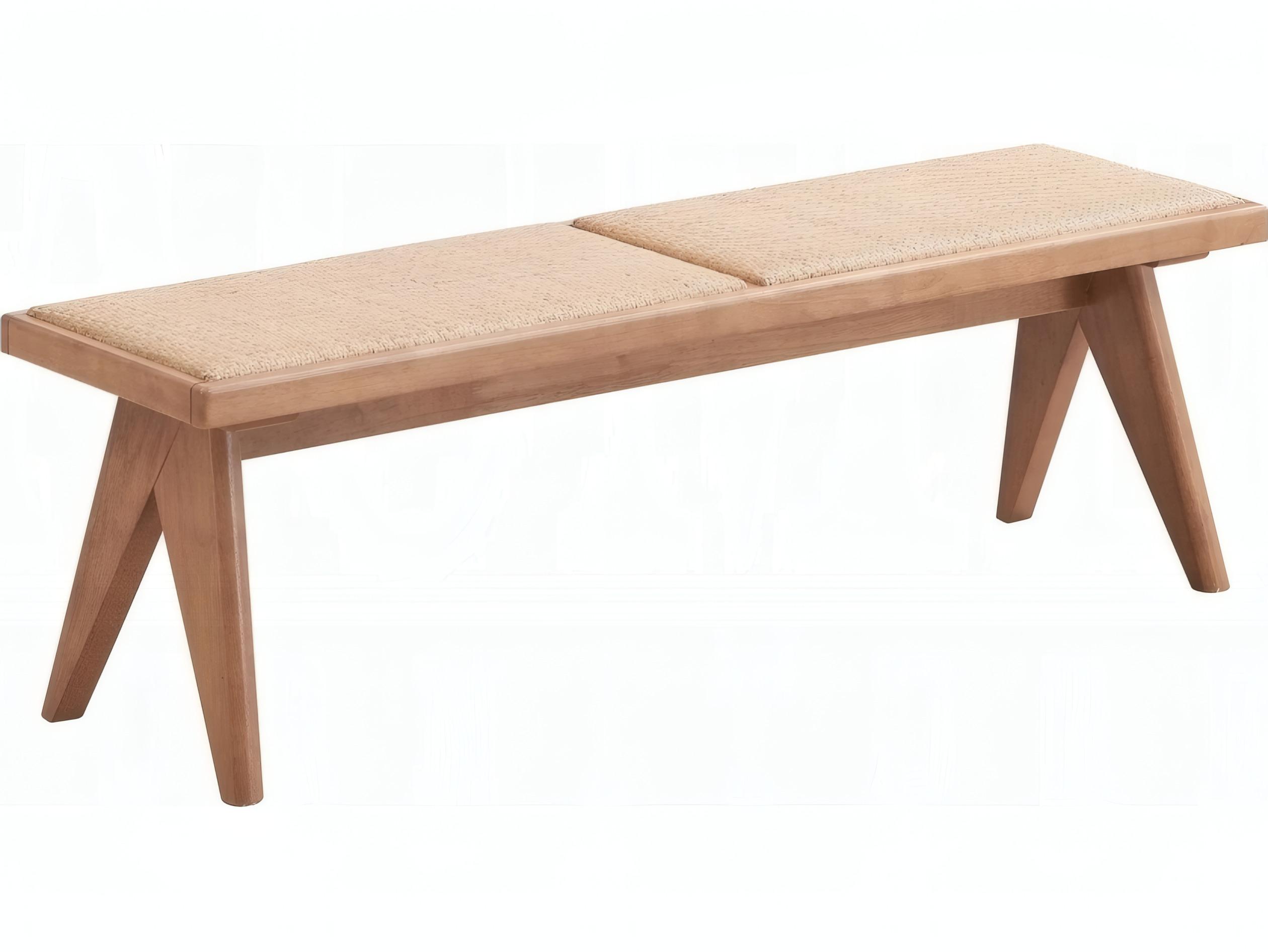 Acme Furniture Velentina Rattan Natural Brown Accent Bench