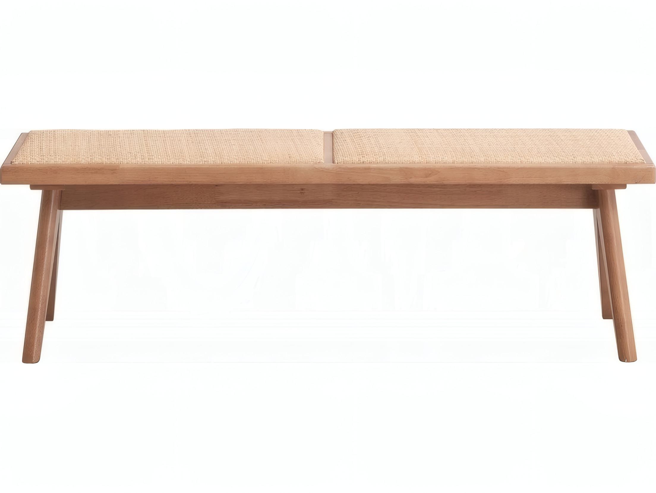 Acme Furniture Velentina Rattan Natural Brown Accent Bench