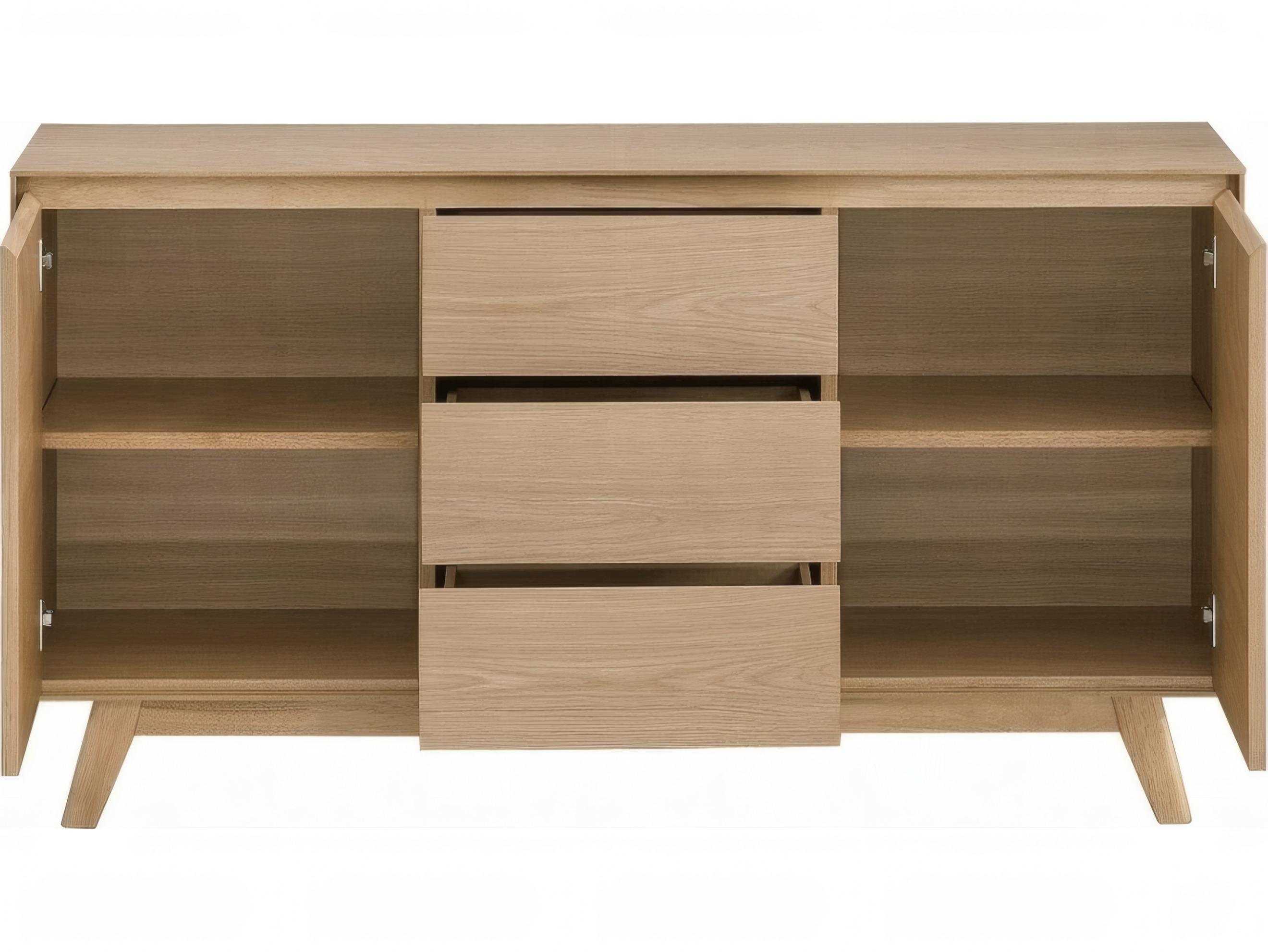 Acme Furniture Kasem 55" Oak Wood Sideboard