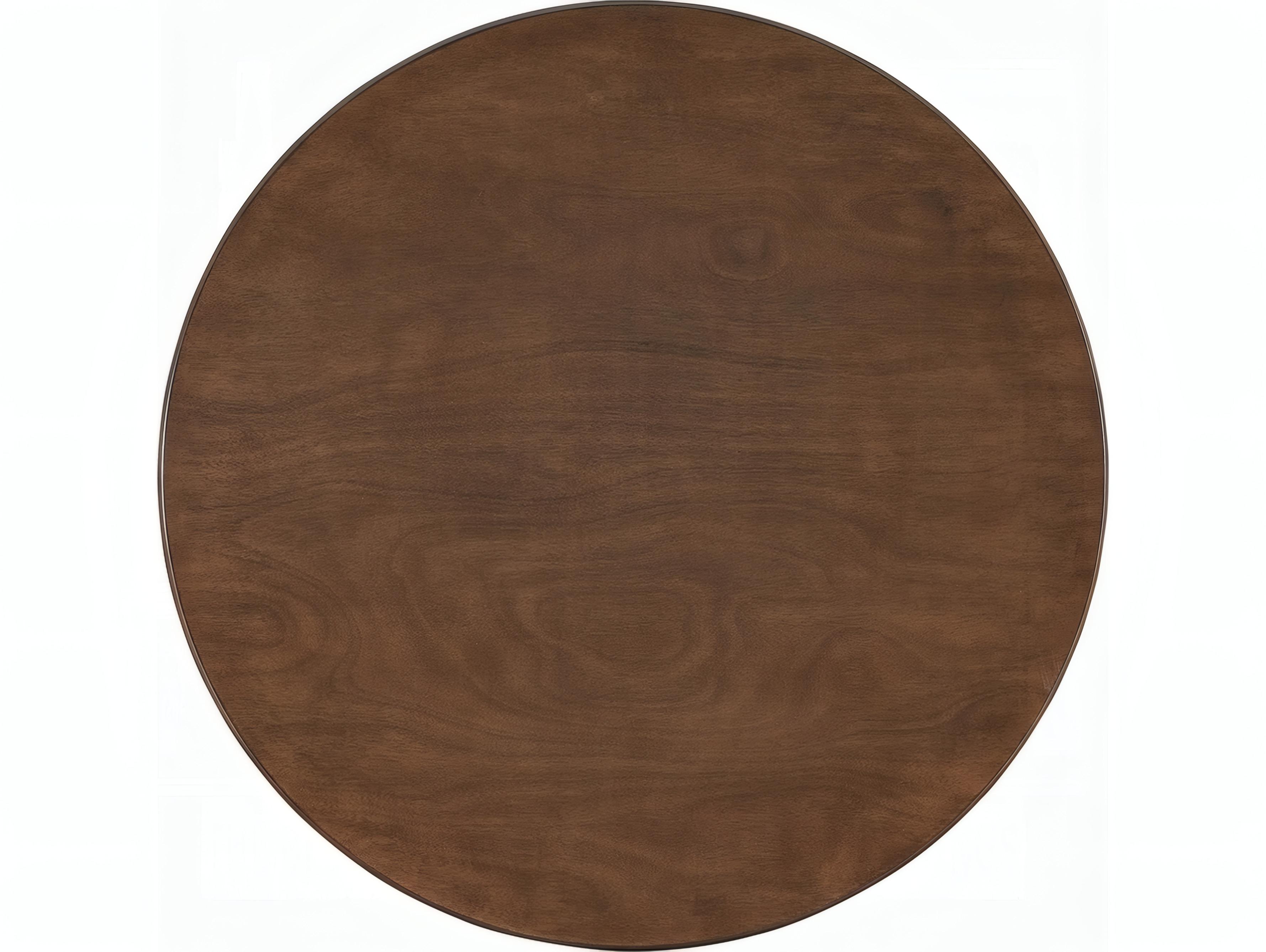Acme Furniture Keiki Round Wood Walnut Dining Table