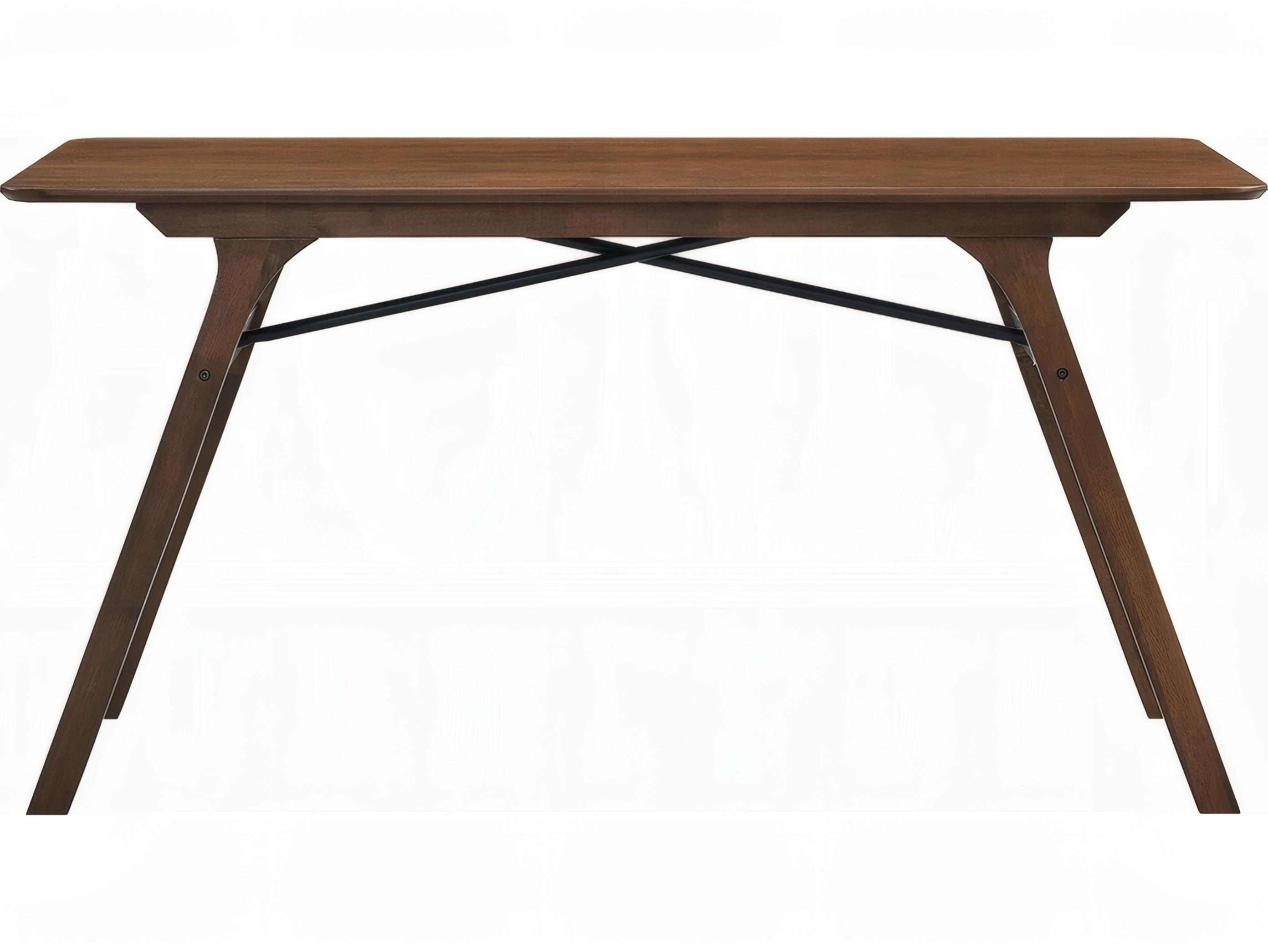 Acme Furniture Kaela Rectangular Wood Walnut Dining Table