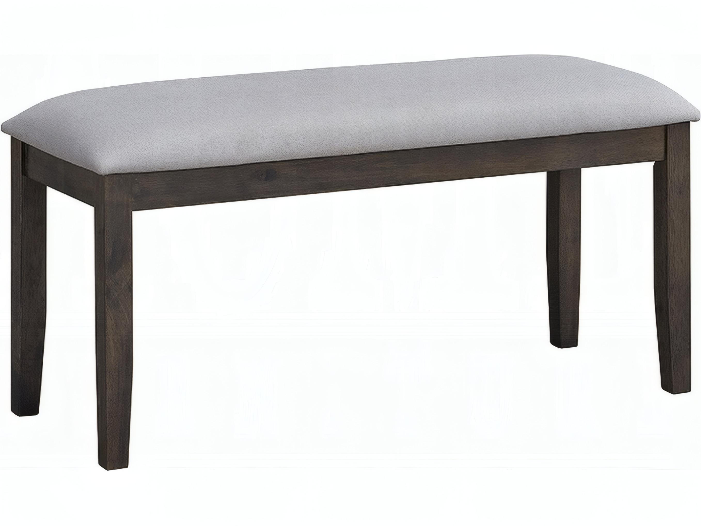 Acme Furniture Marit Gray Upholstered Accent Bench