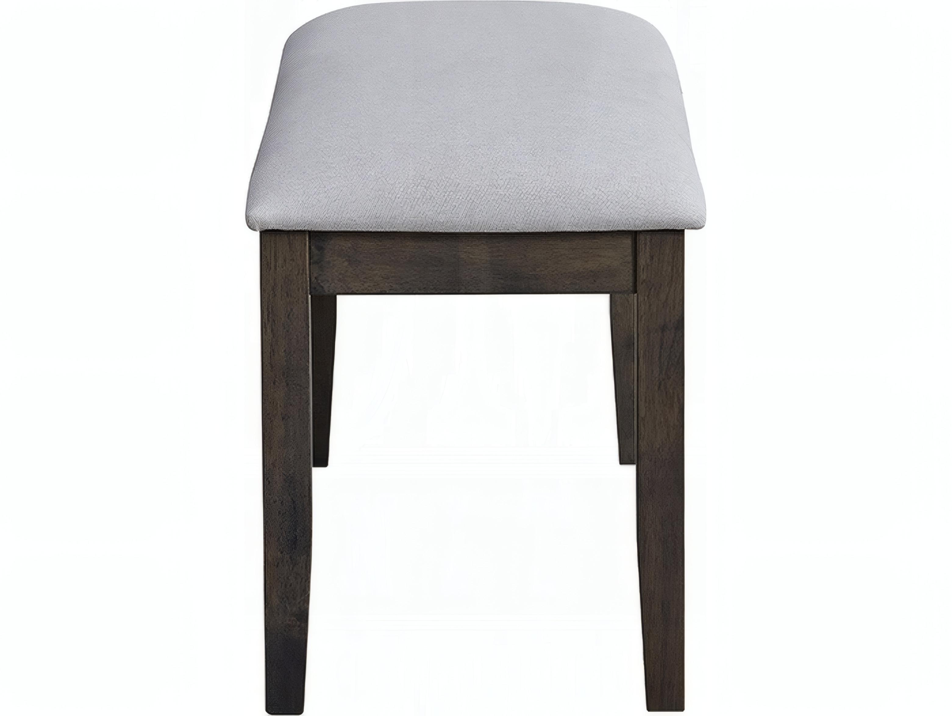 Acme Furniture Marit Gray Upholstered Accent Bench