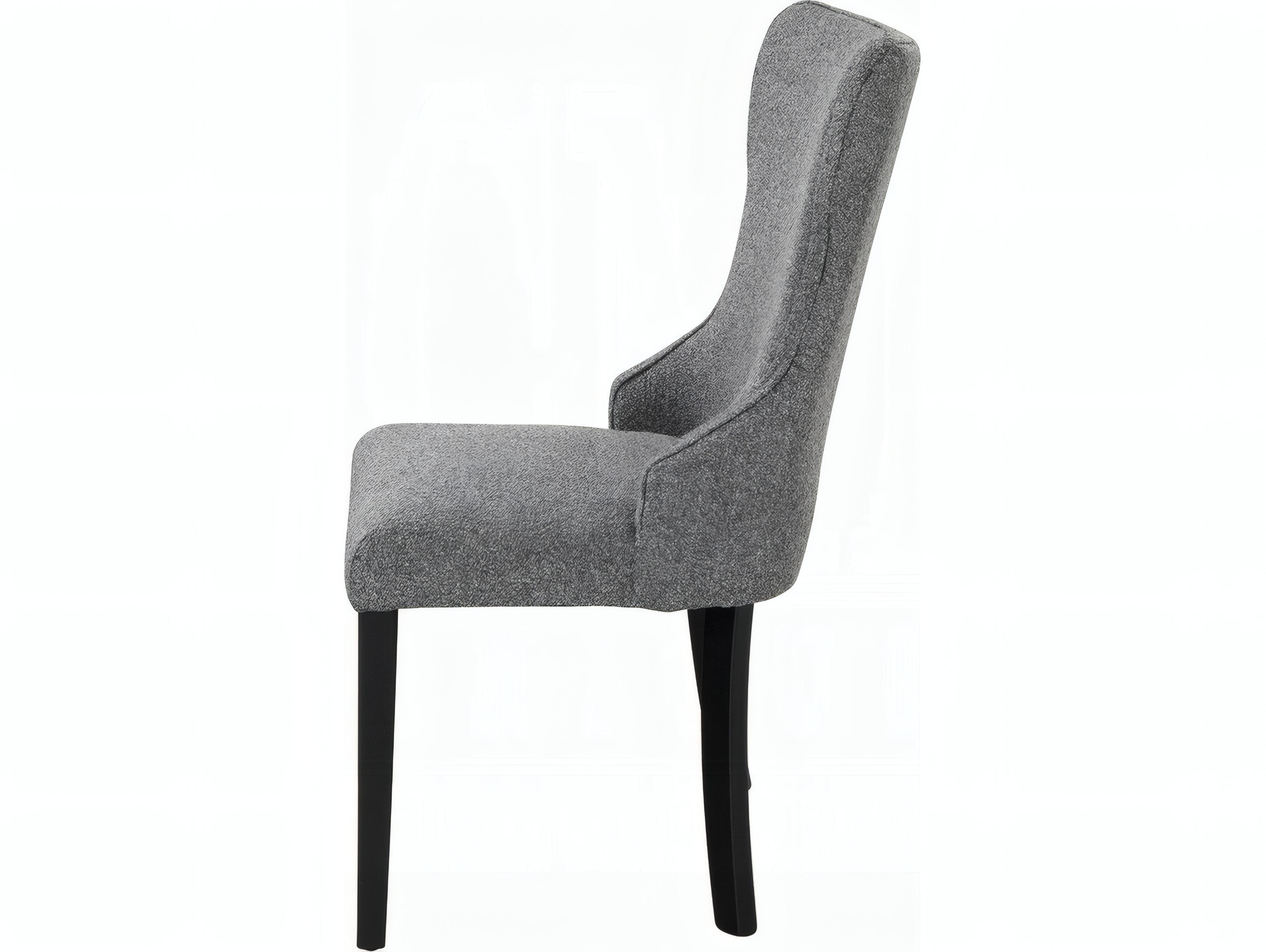 Acme Furniture Marioly Gray Upholstered Armless Dining Chair Set of 2