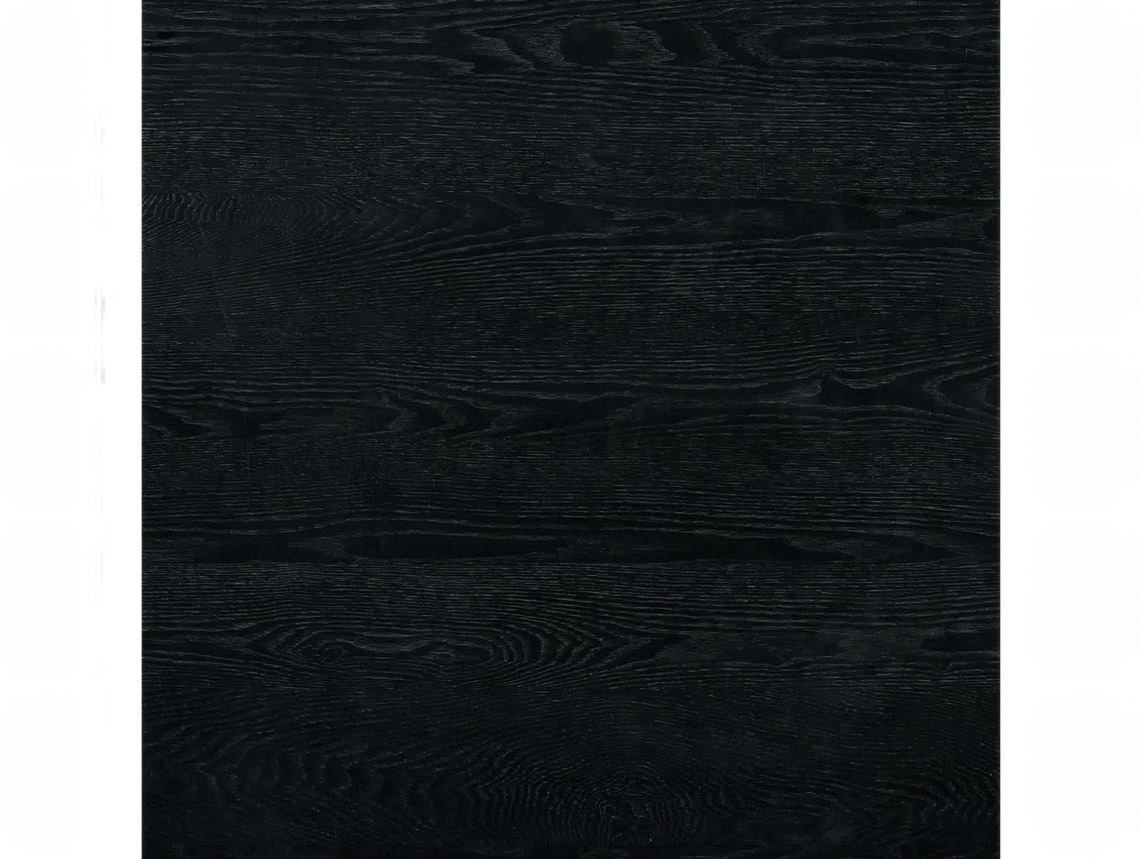 Acme Furniture Real Rectangular Wood Black Dining Table