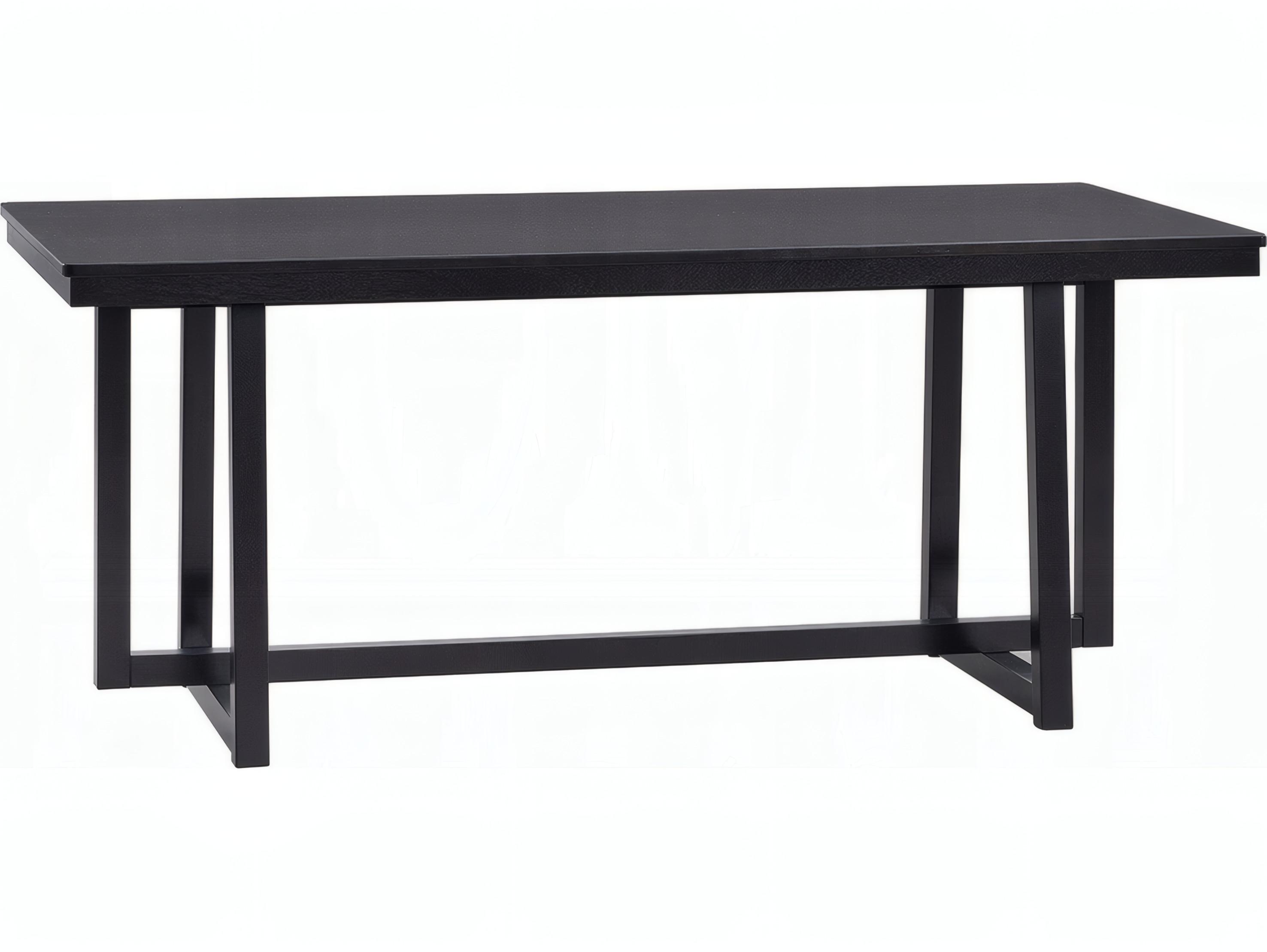 Acme Furniture Kini Rectangular Wood Black Dining Table