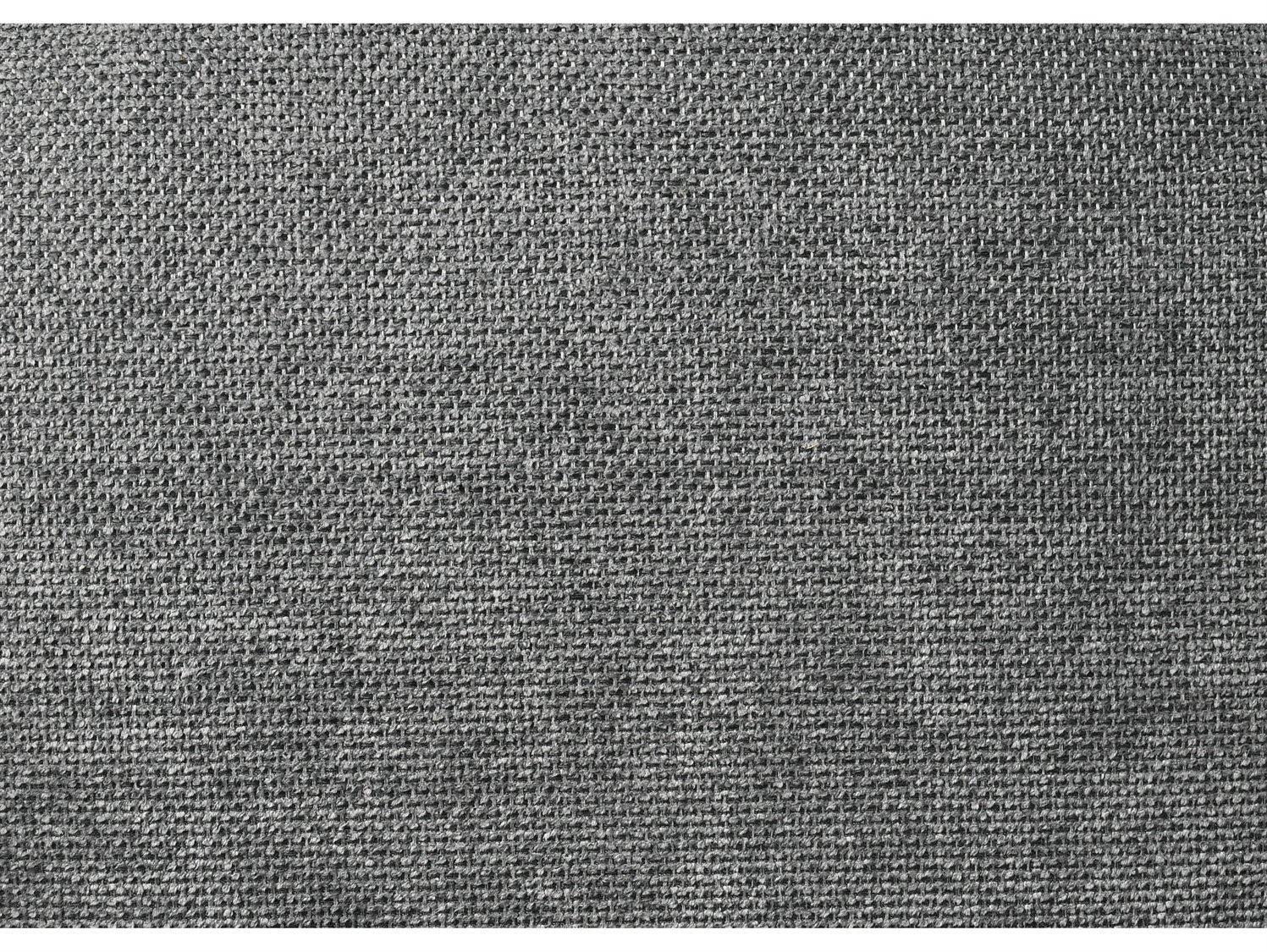 Acme Furniture Delmon Walnut Wood Gray Upholstered Armless Dining Chair Set of 2