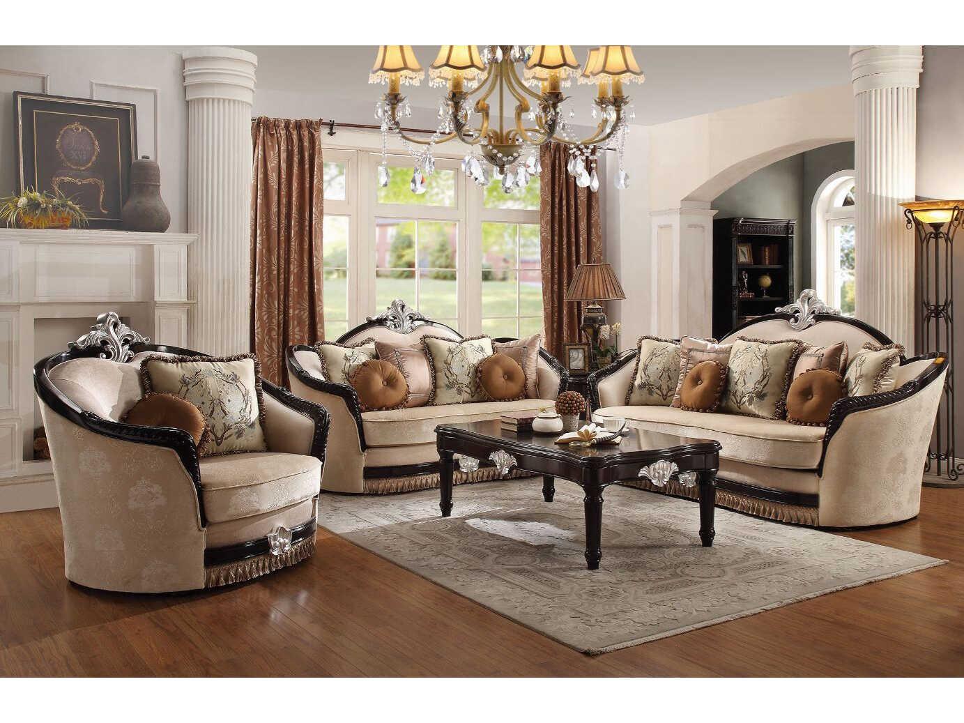 Acme Furniture Ernestine Sofa Set