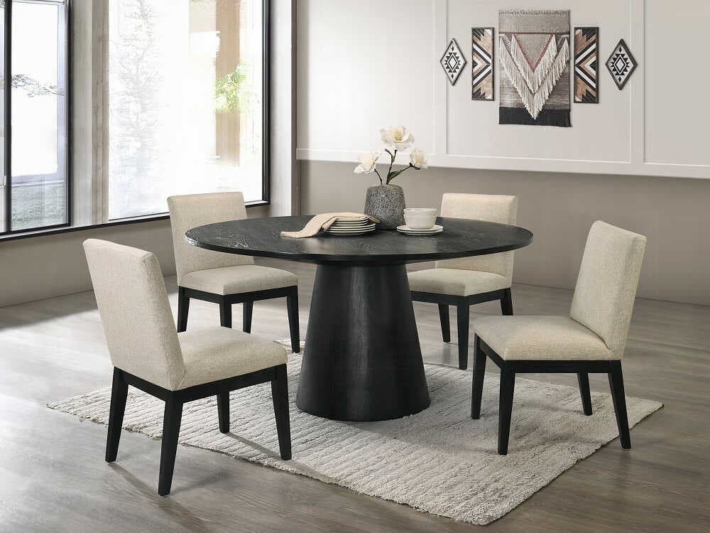Acme Furniture Froja Rubberwood Dining Room Set