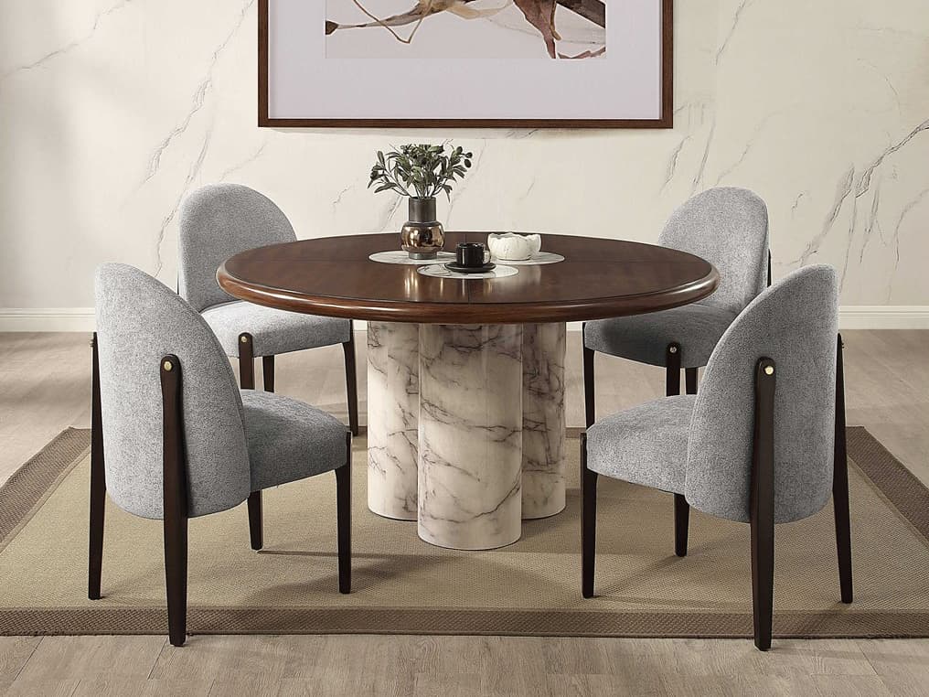Acme Furniture Harvey Gray Dining Room Set