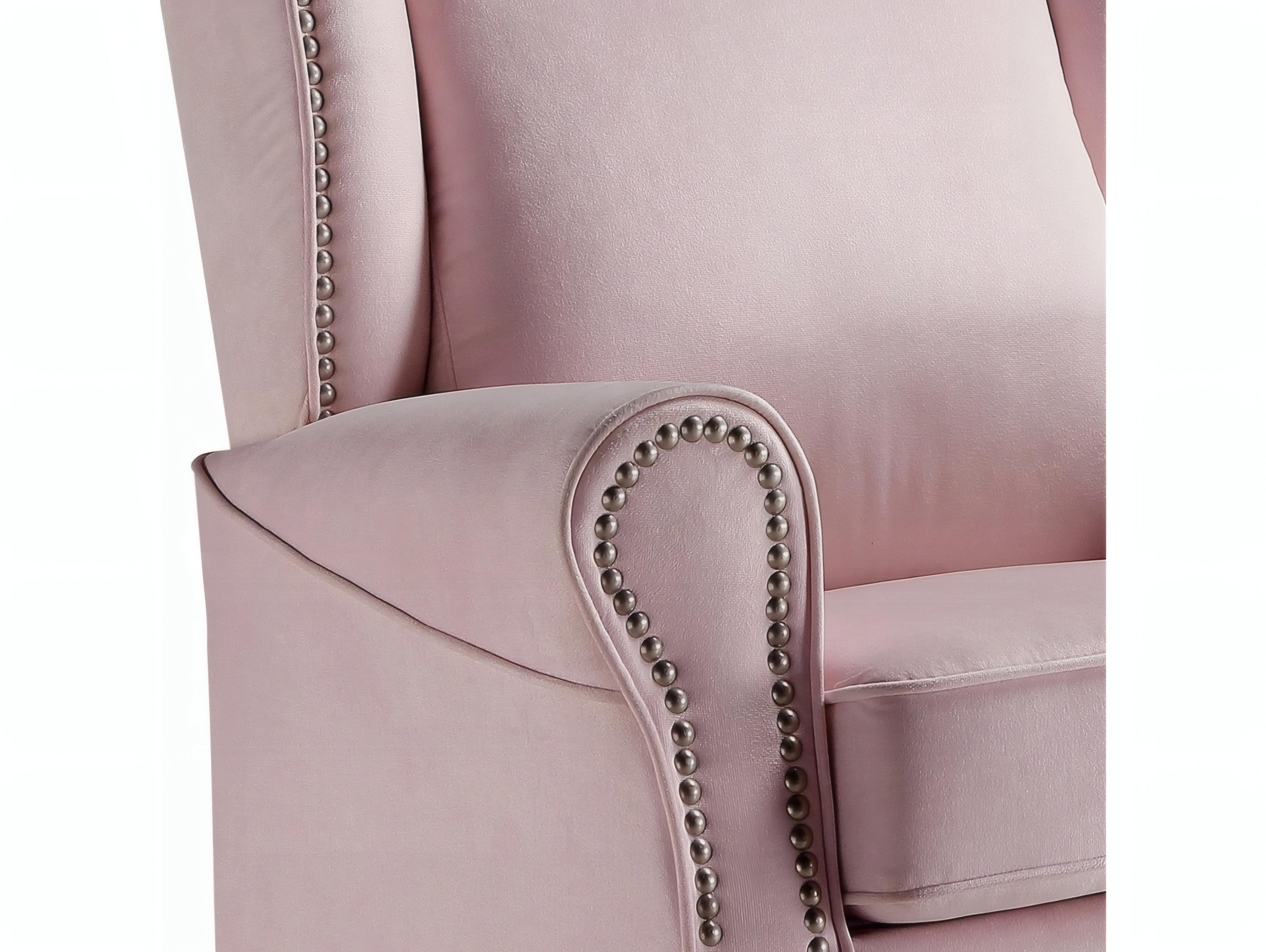 Acme Furniture Glider Pink Accent Chair