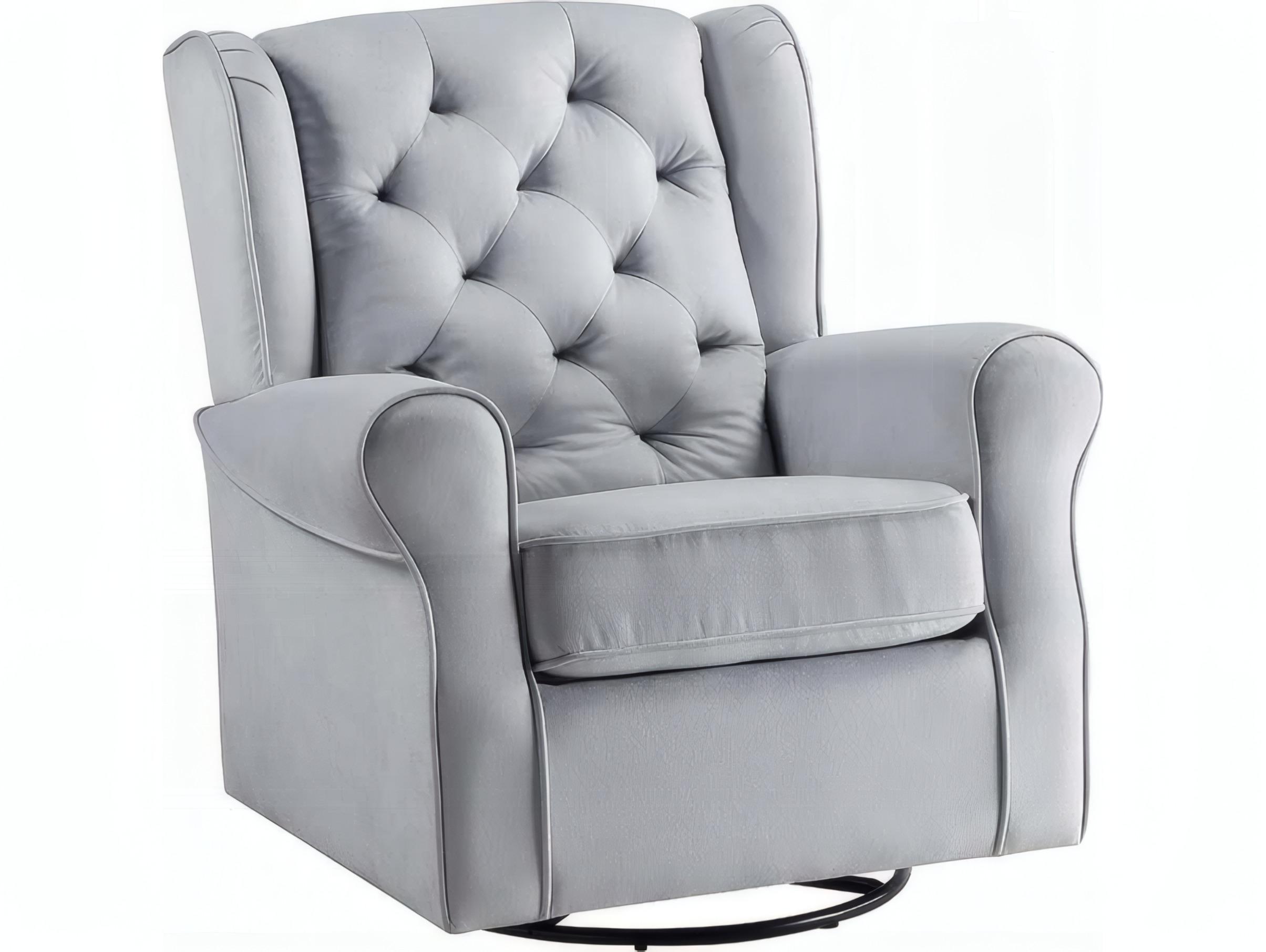 Acme Furniture Glider Gray Accent Chair
