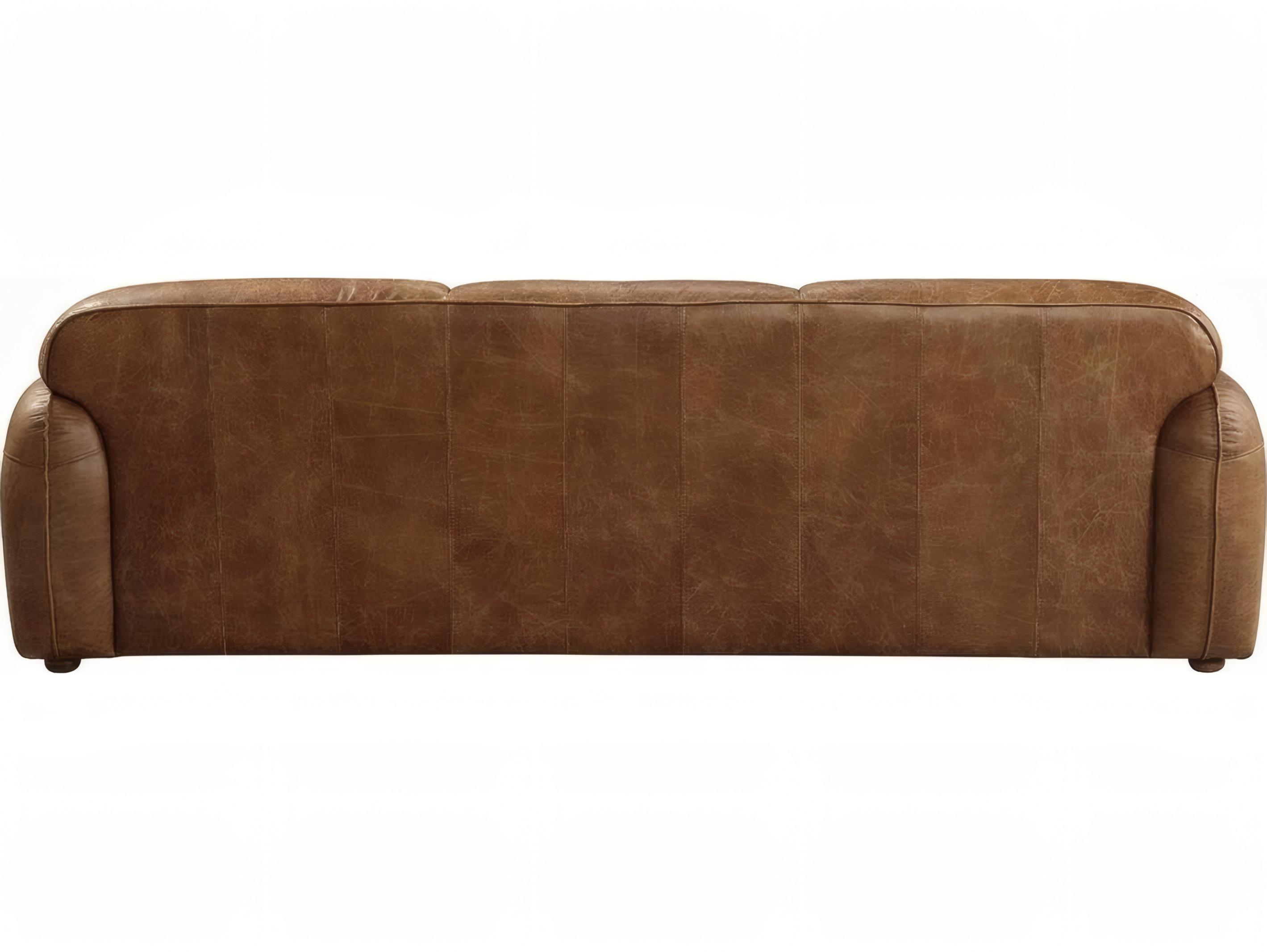 Acme Furniture Cocoa Brown Leather Sofa