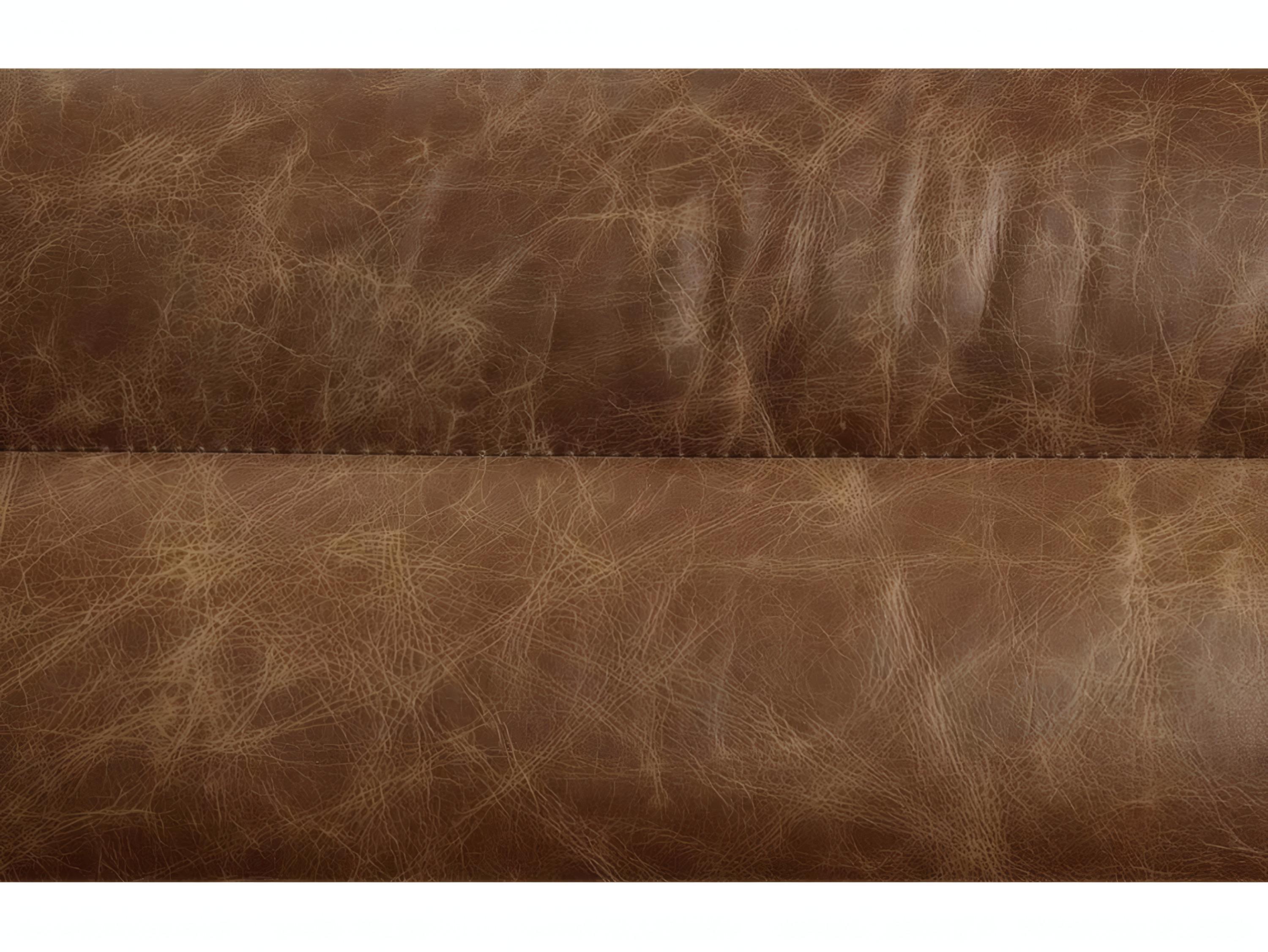 Acme Furniture Cocoa Brown Leather Sofa