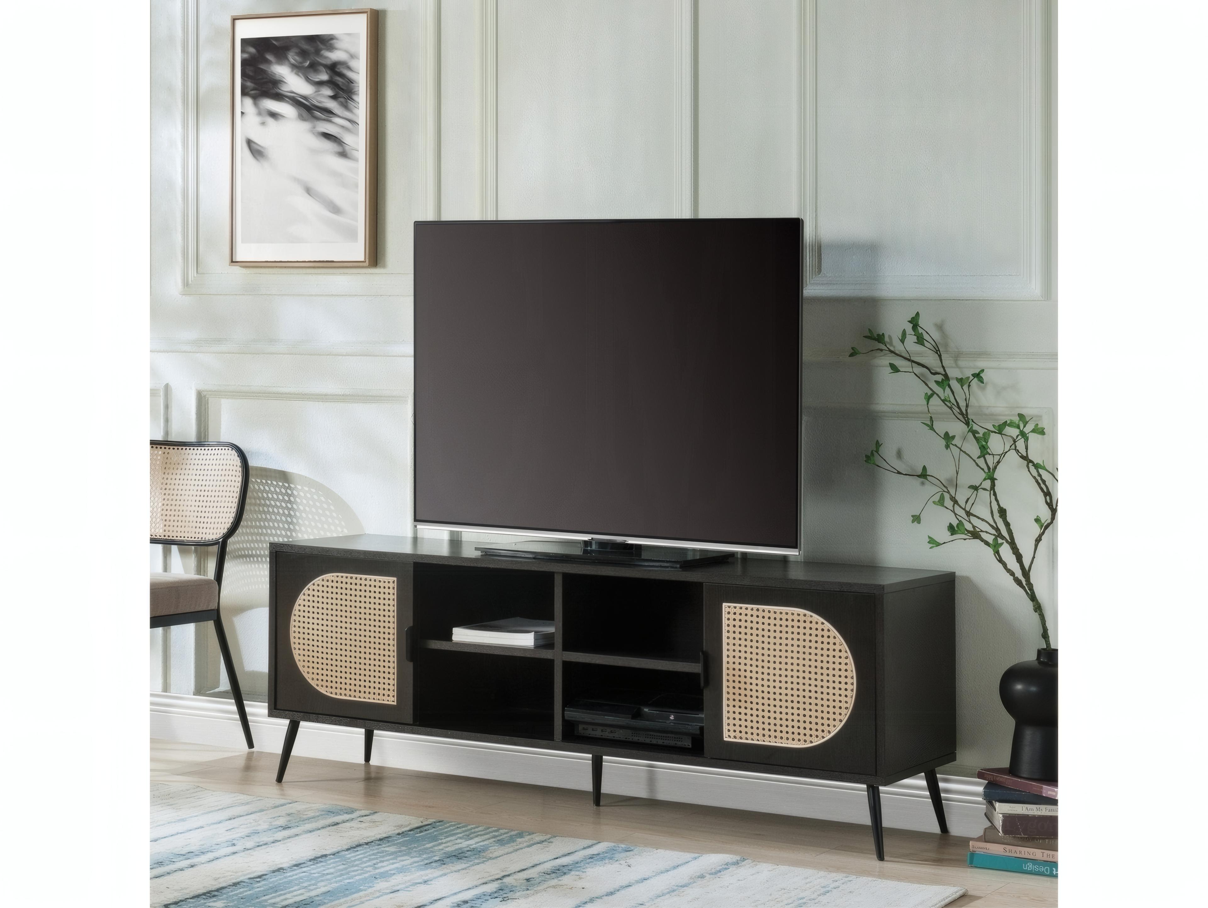Acme Furniture Colson 60" Black Media Console