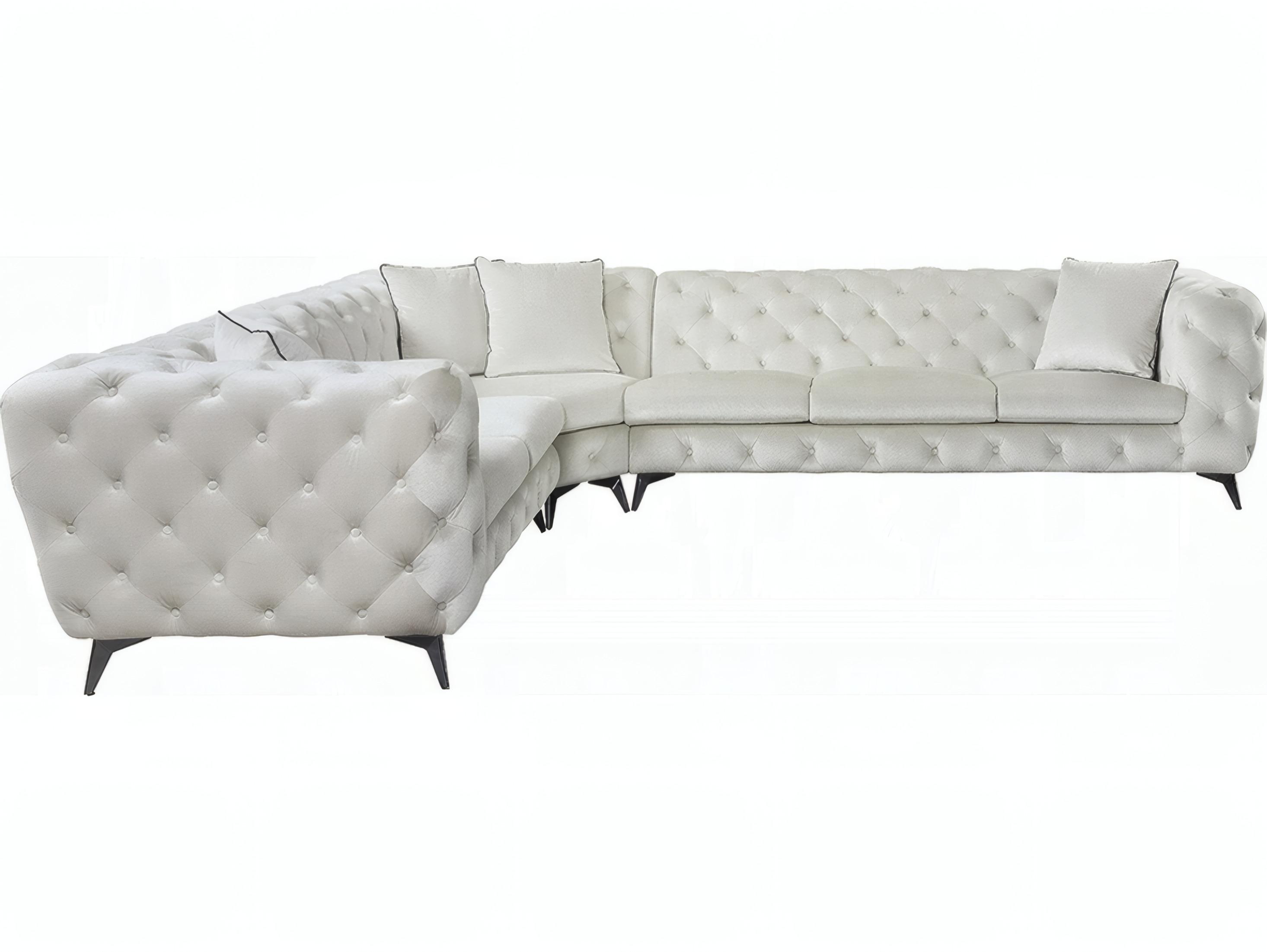 Acme Furniture Atronia Upholstered Sectional Sofa