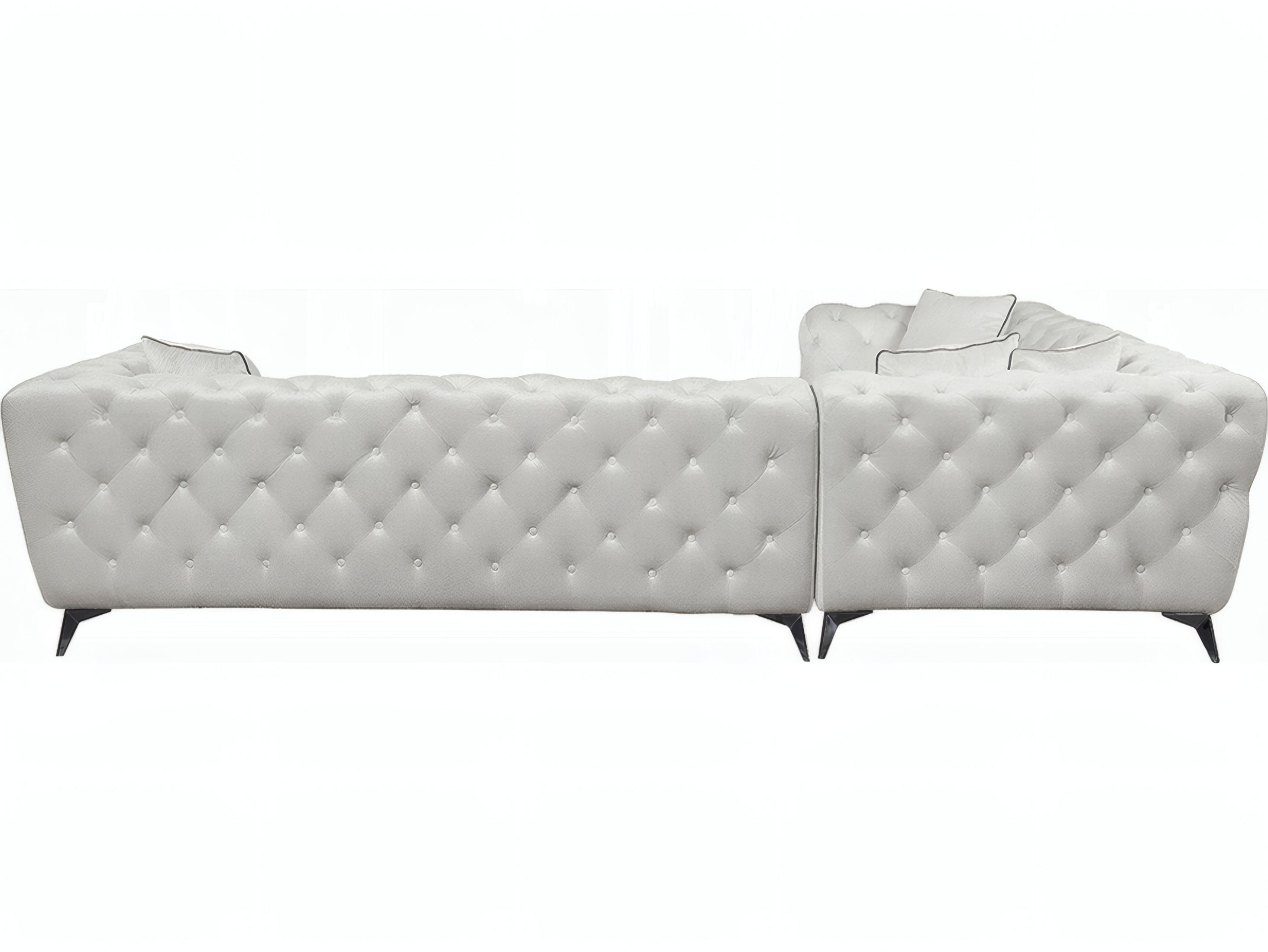 Acme Furniture Atronia Upholstered Sectional Sofa