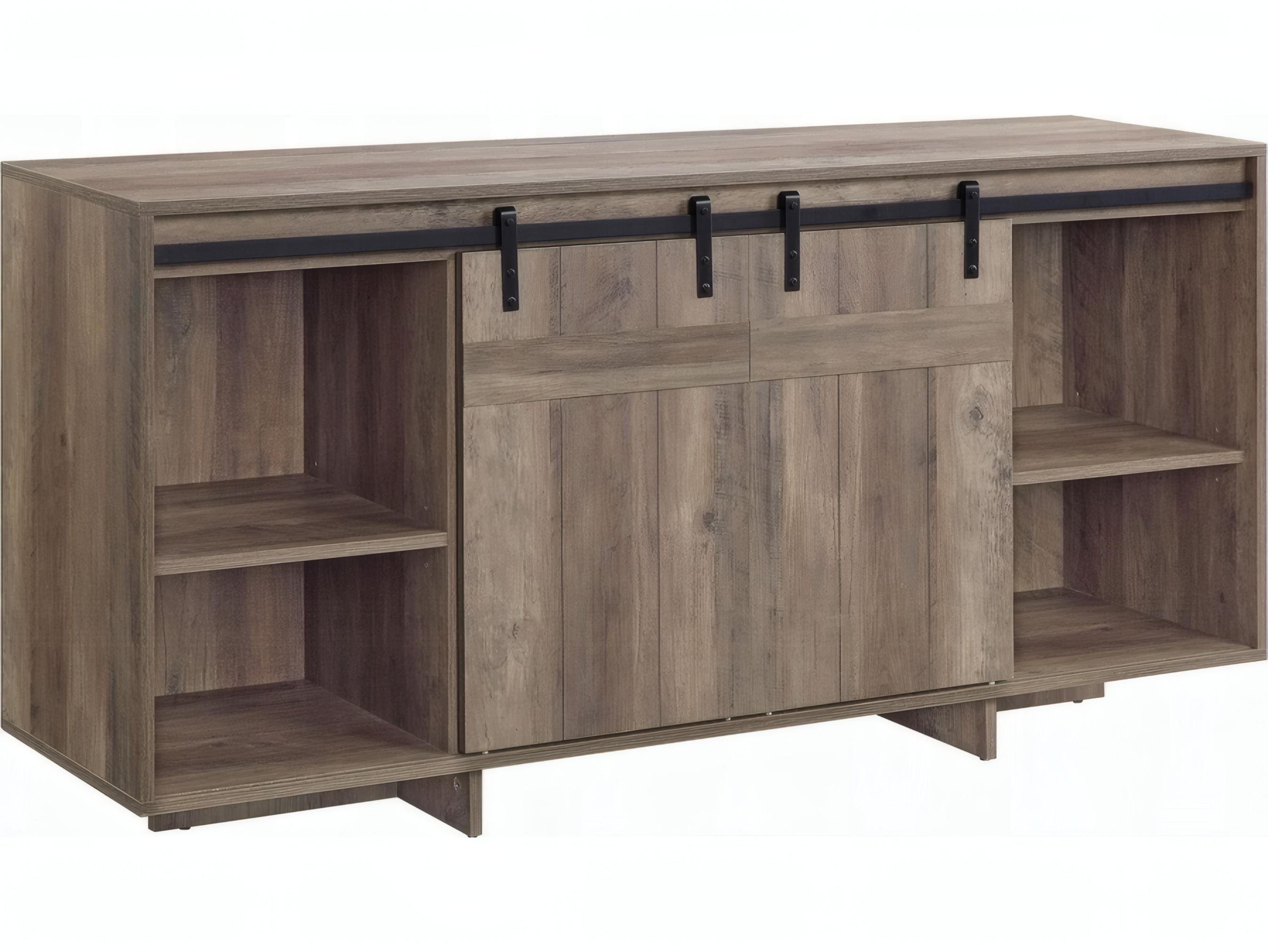 Acme Furniture Bellarosa 60" Gray Washed Media Console