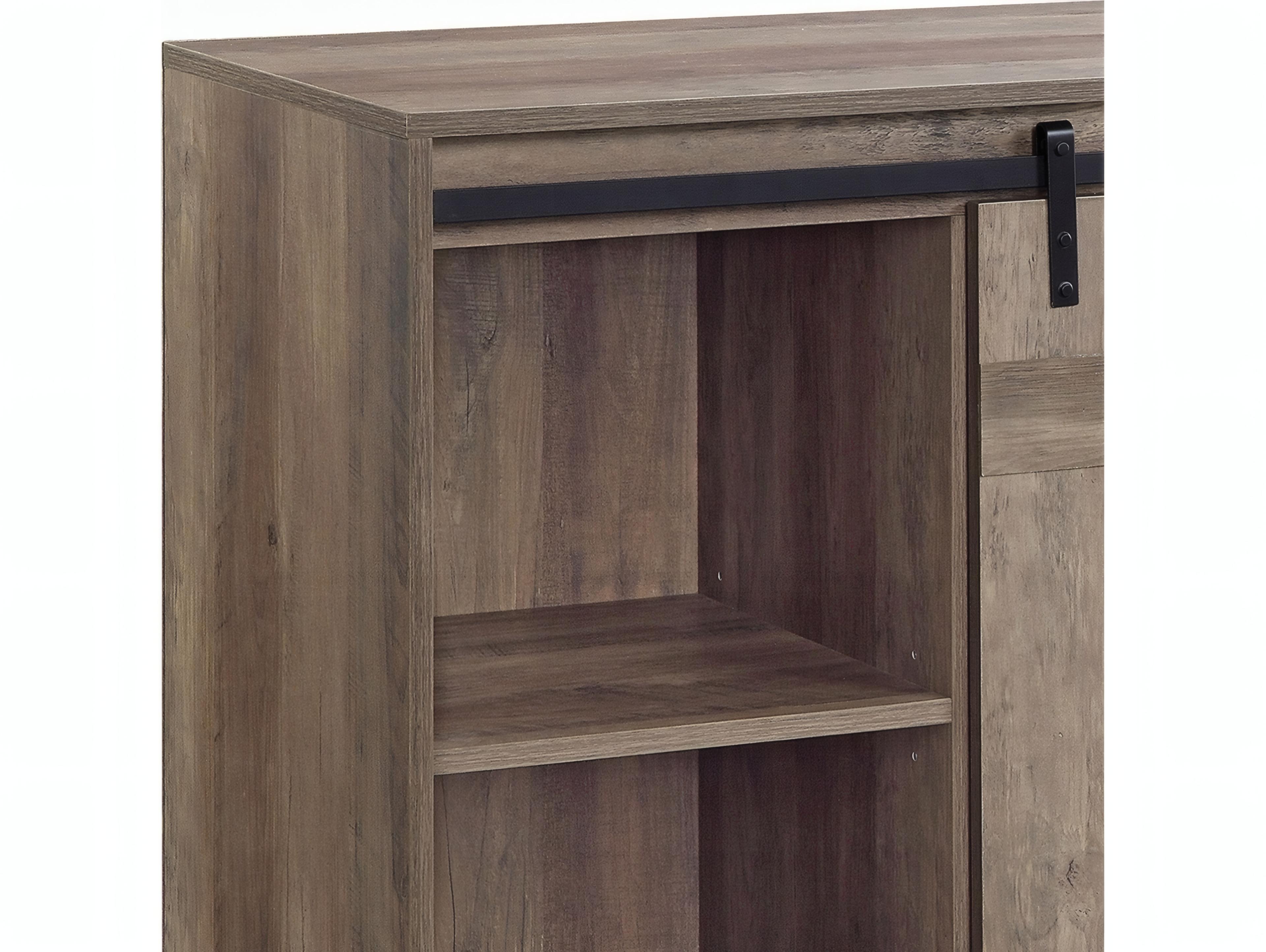 Acme Furniture Bellarosa 60" Gray Washed Media Console