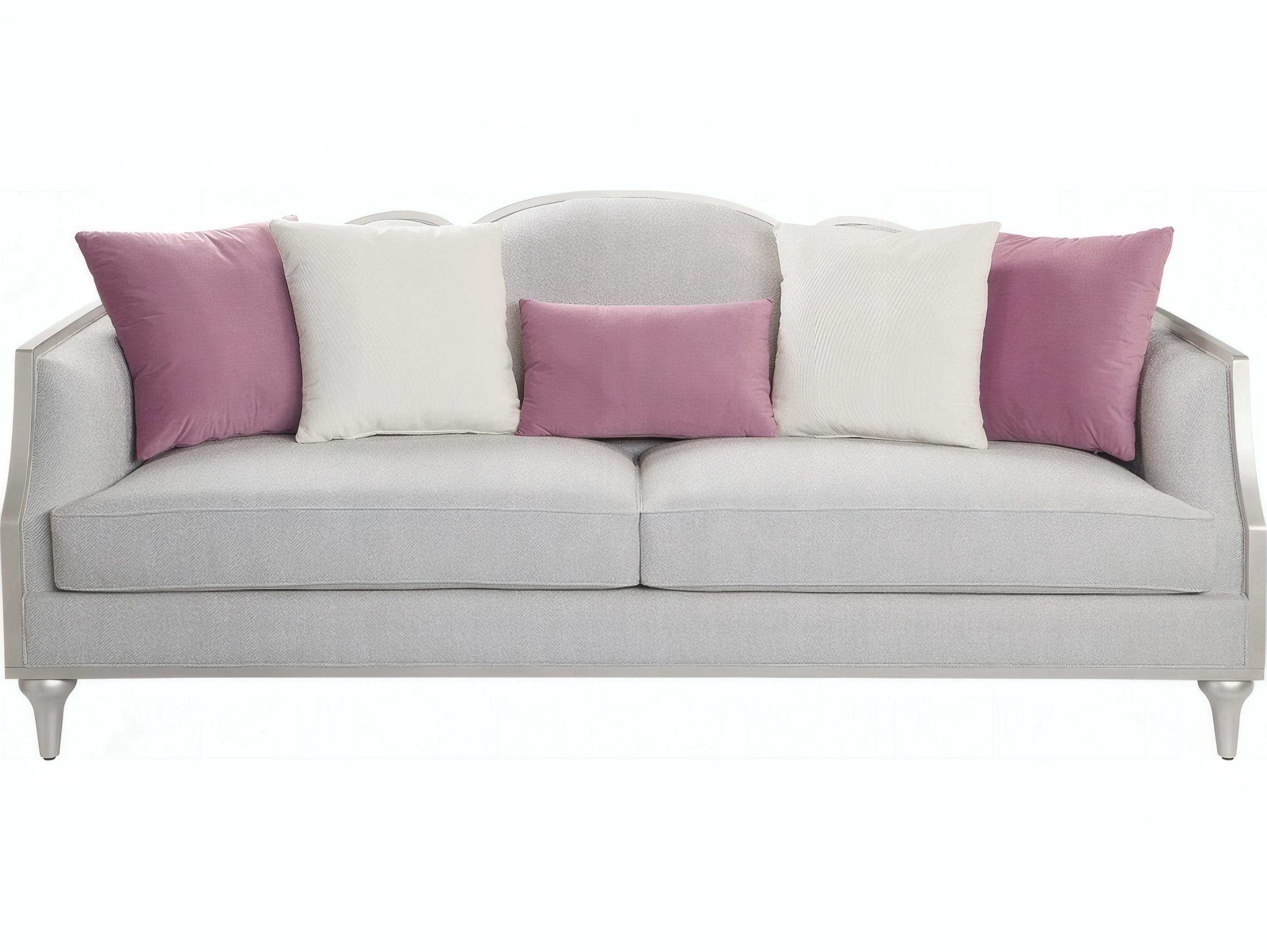 Acme Furniture Kasa Beige Linen Upholstered Sofa