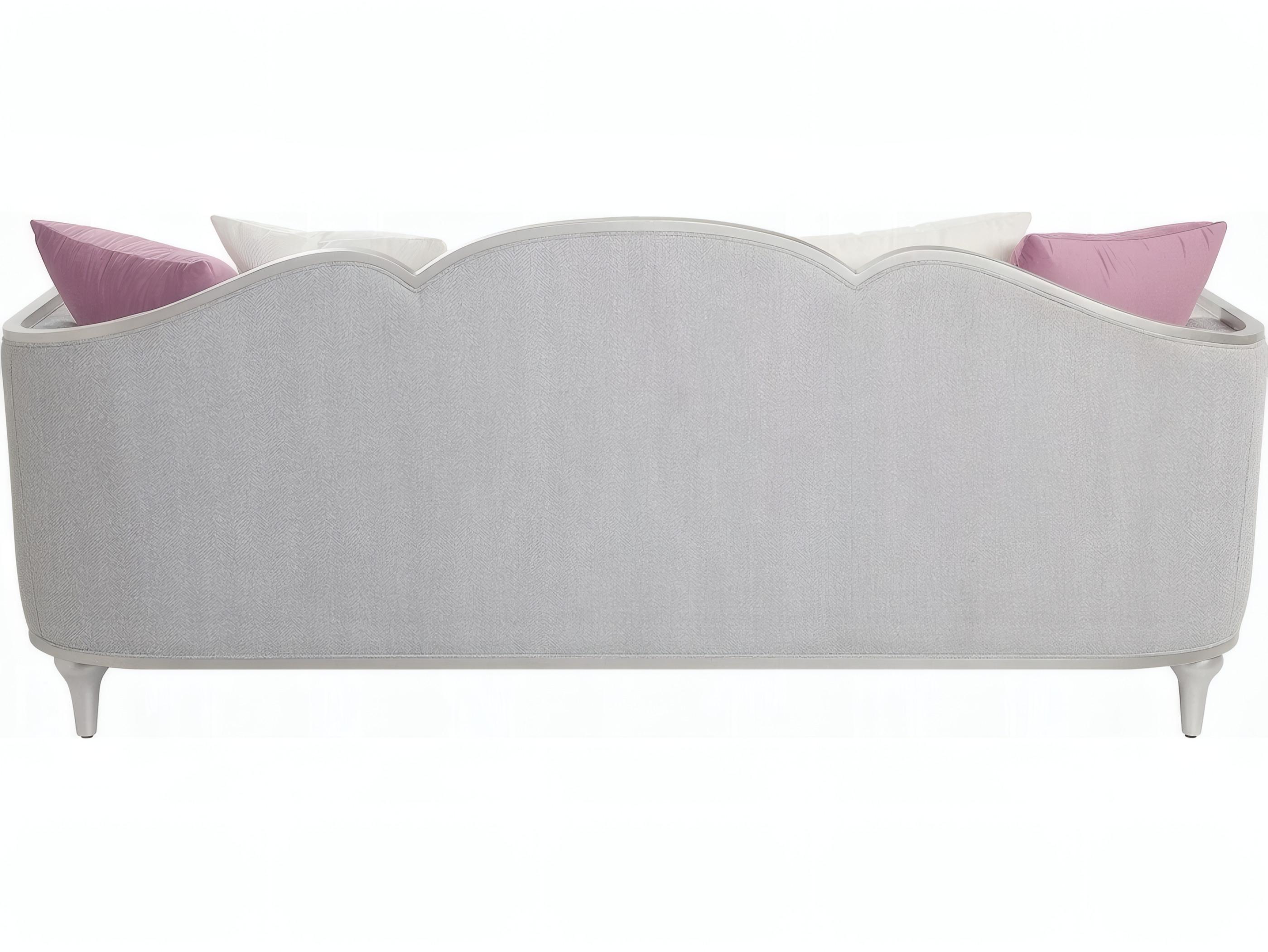 Acme Furniture Kasa Beige Linen Upholstered Sofa