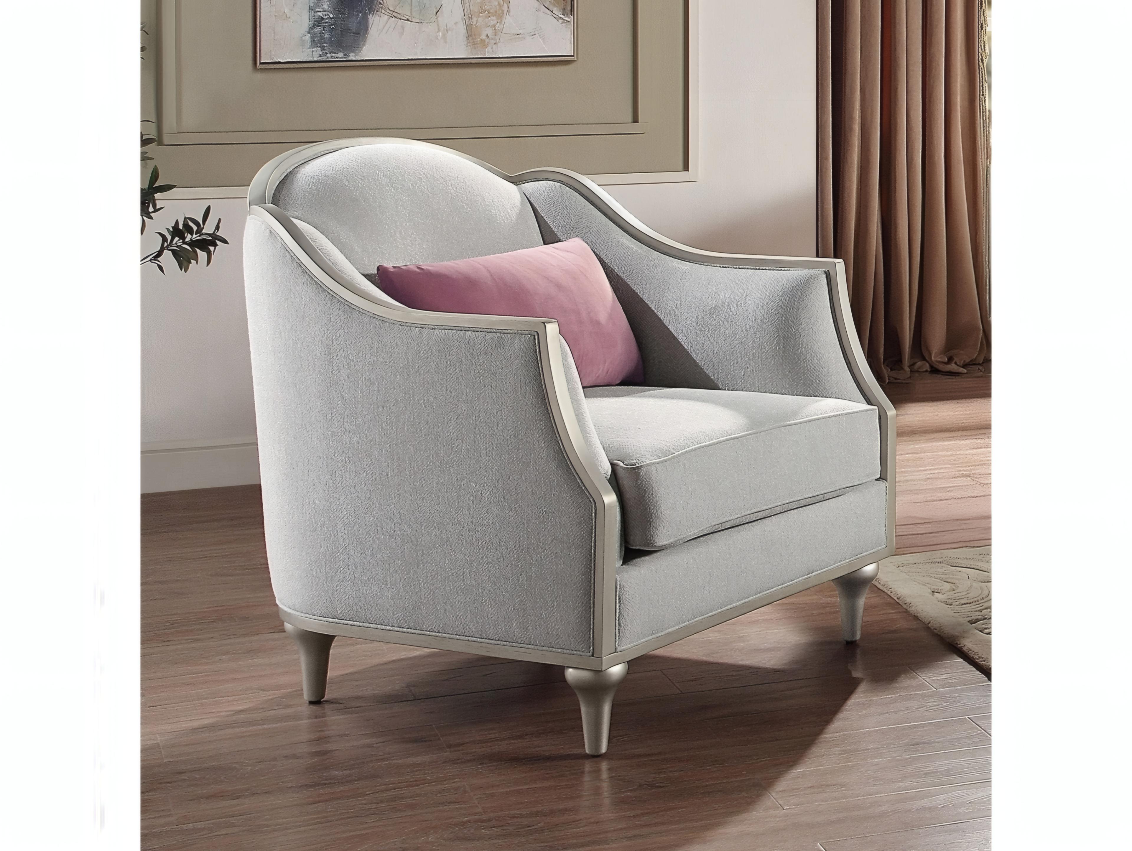 Acme Furniture Kasa Beige Accent Chair