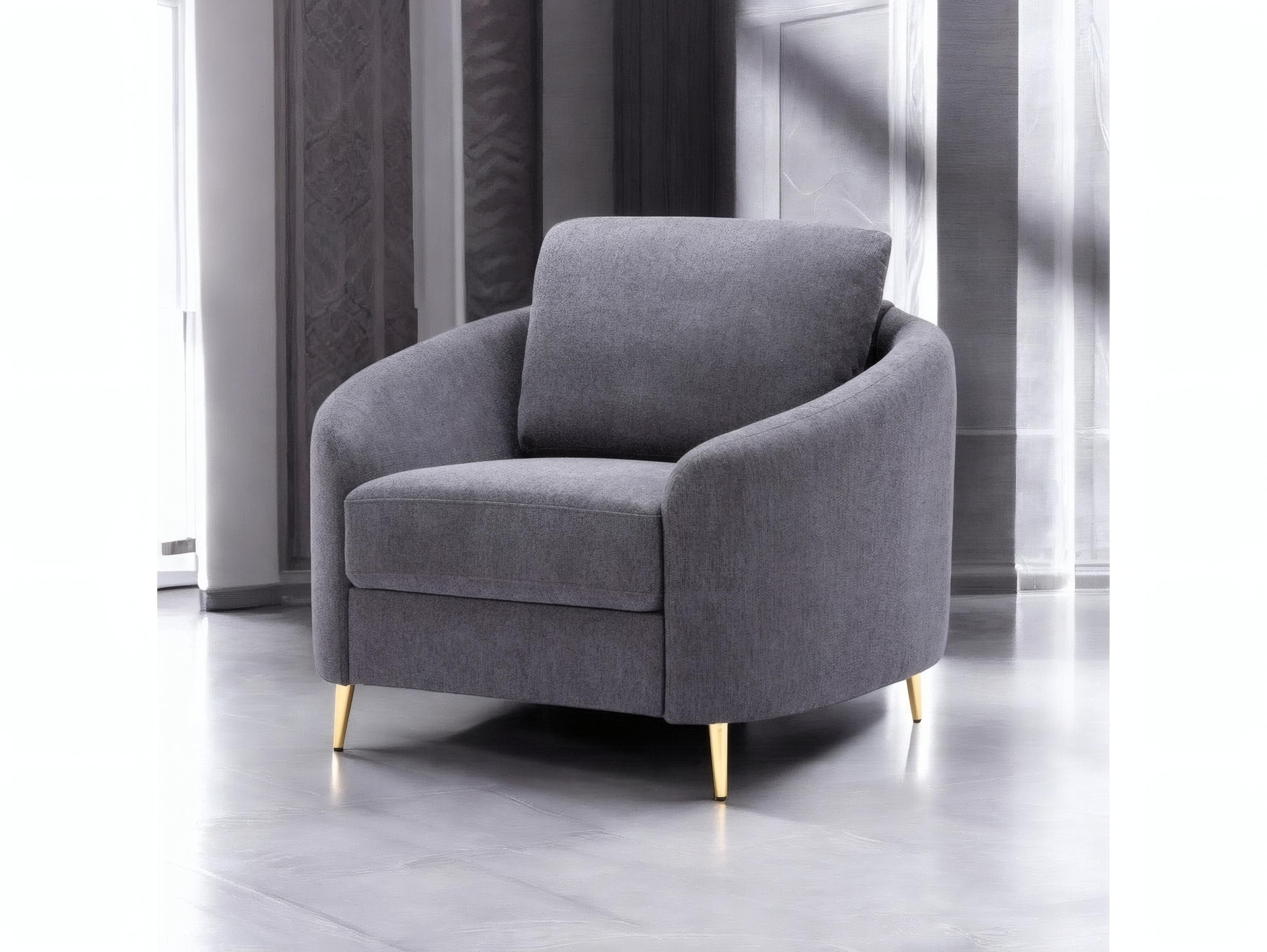 Acme Furniture Yuina Gray Accent Chair