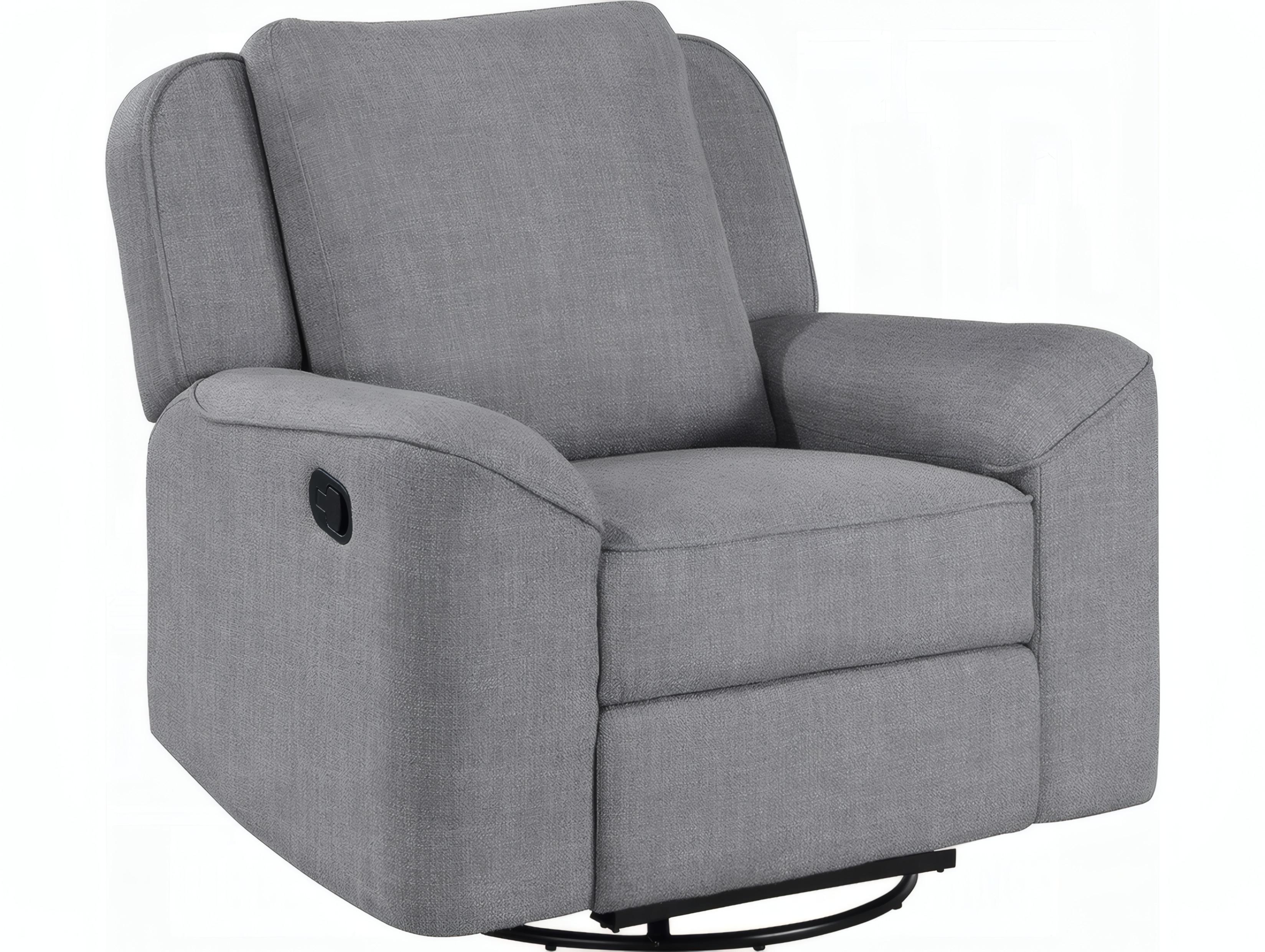Acme Furniture Destiny Gray Linen Upholstered Recliner