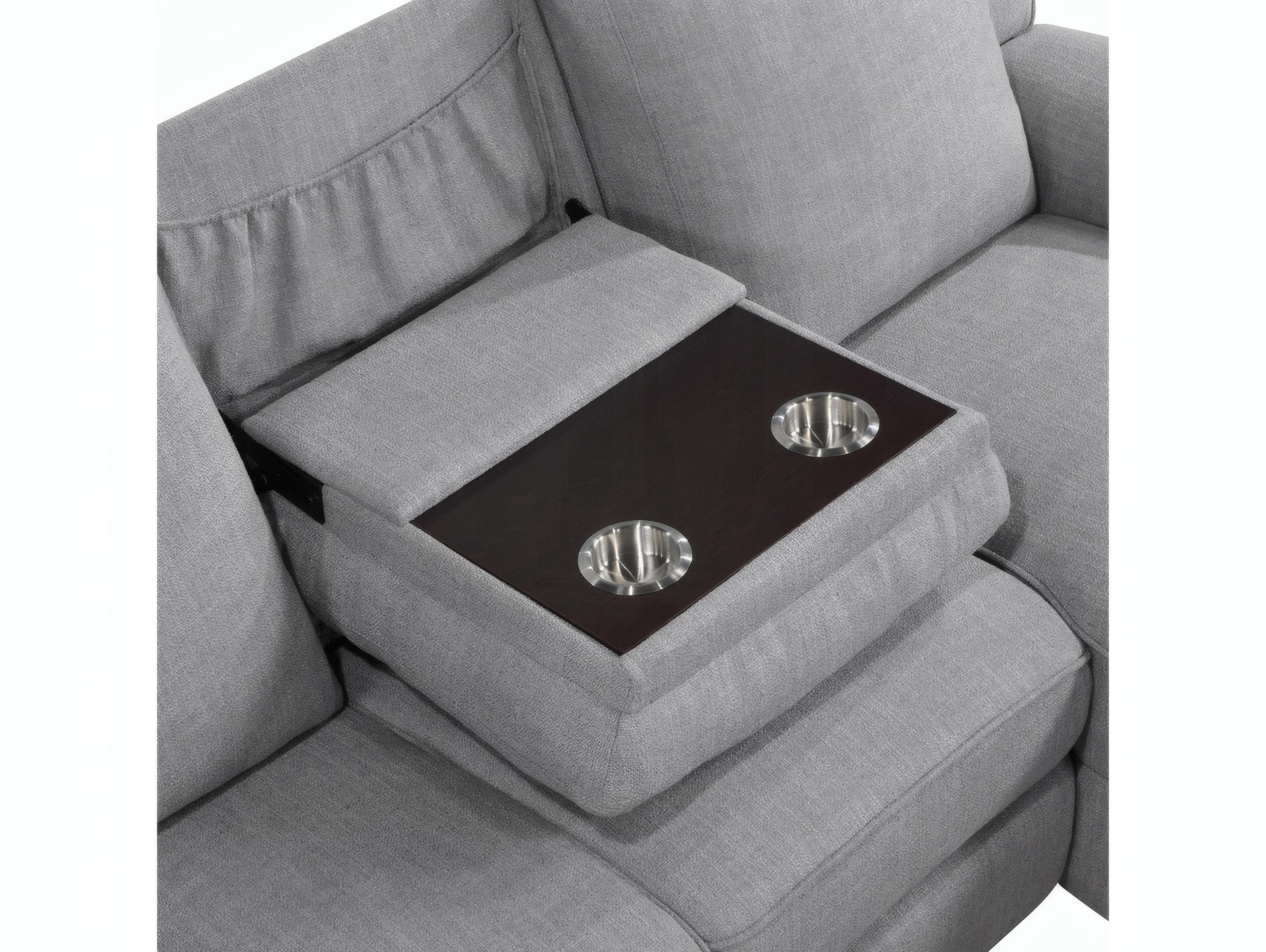 Acme Furniture Destiny Upholstered Sectional Sofa