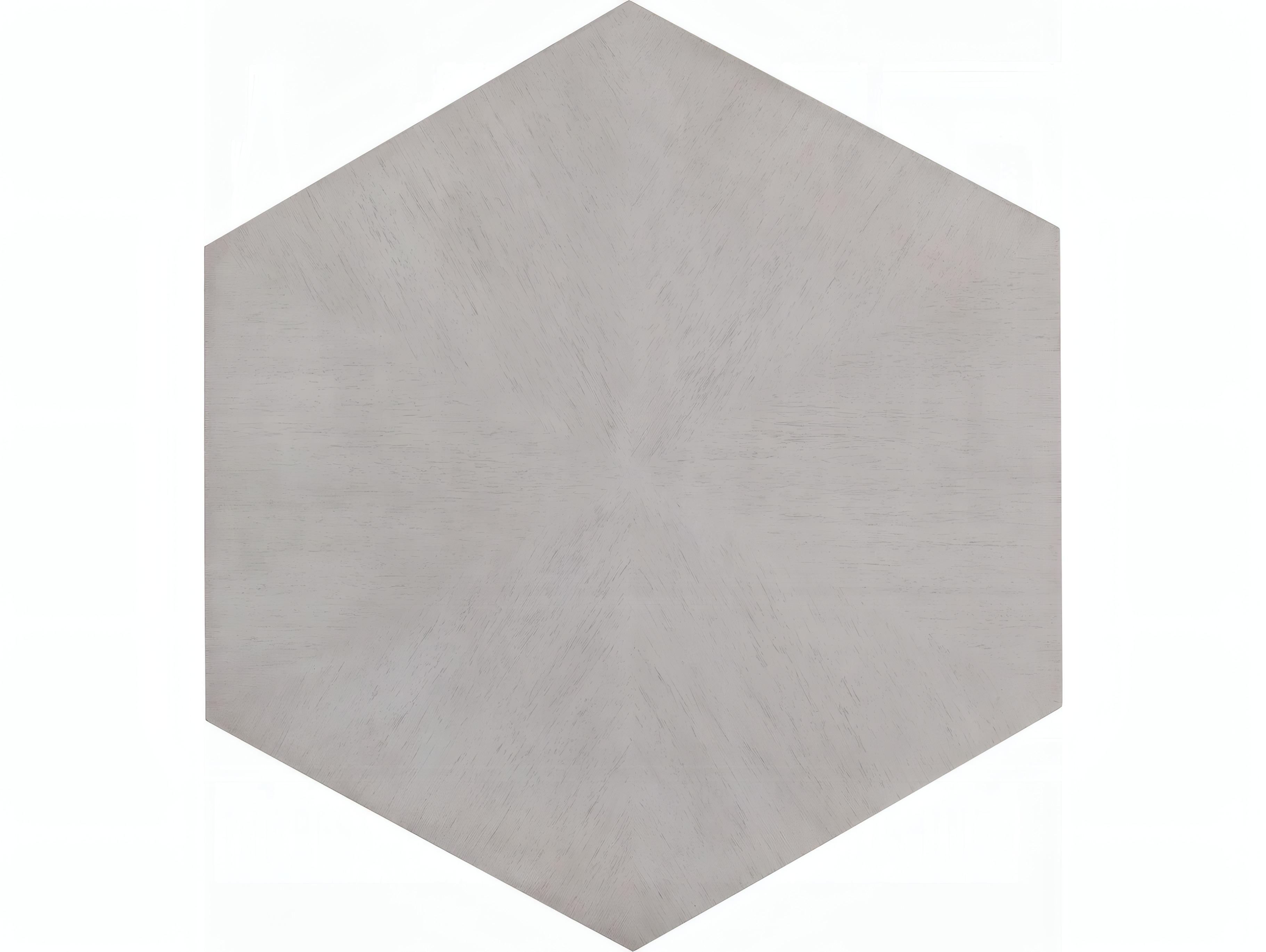 Acme Furniture Hanniel Hexagon Wood Antique White Coffee Table