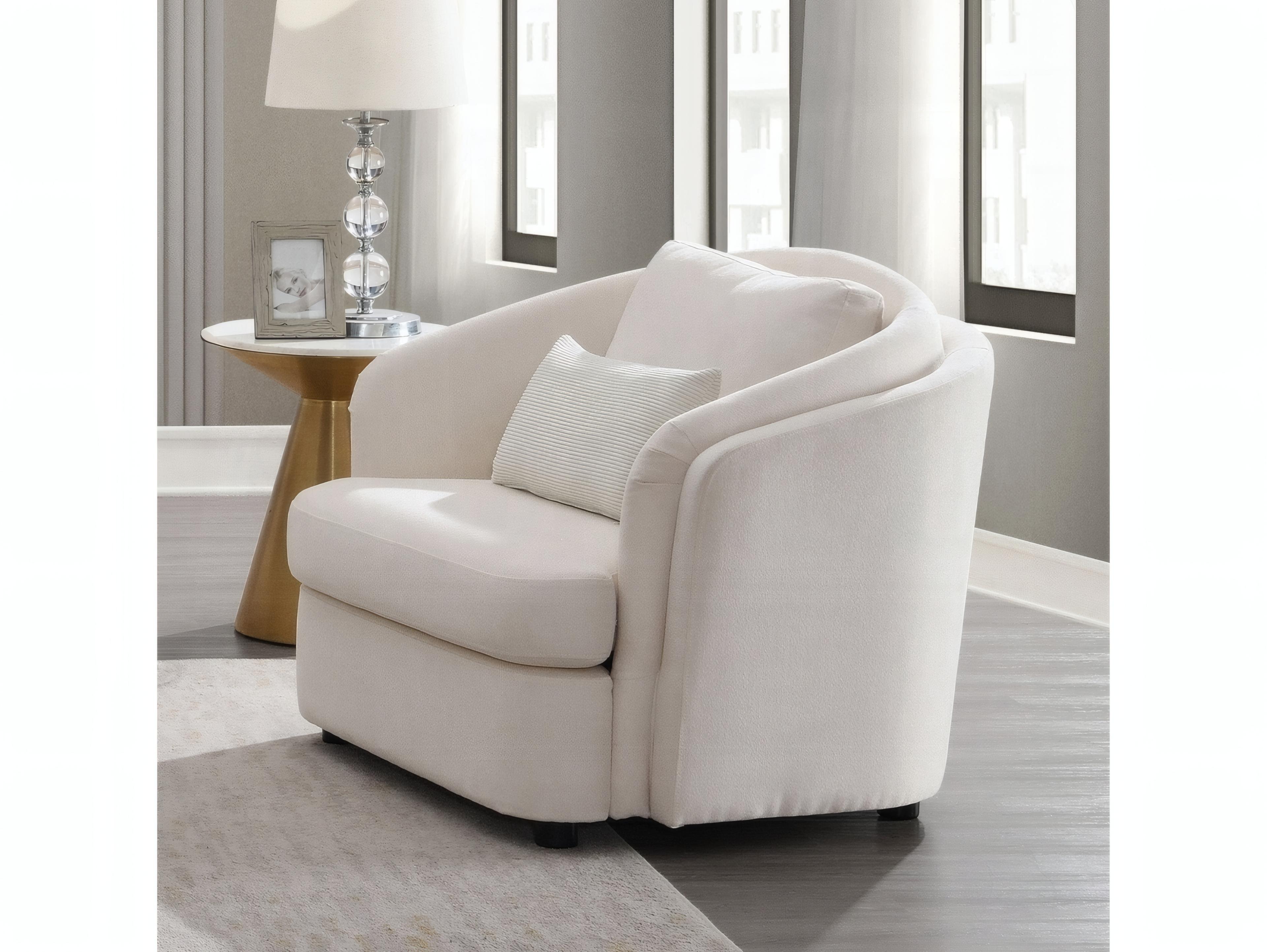 Acme Furniture Mariko Beige Accent Chair