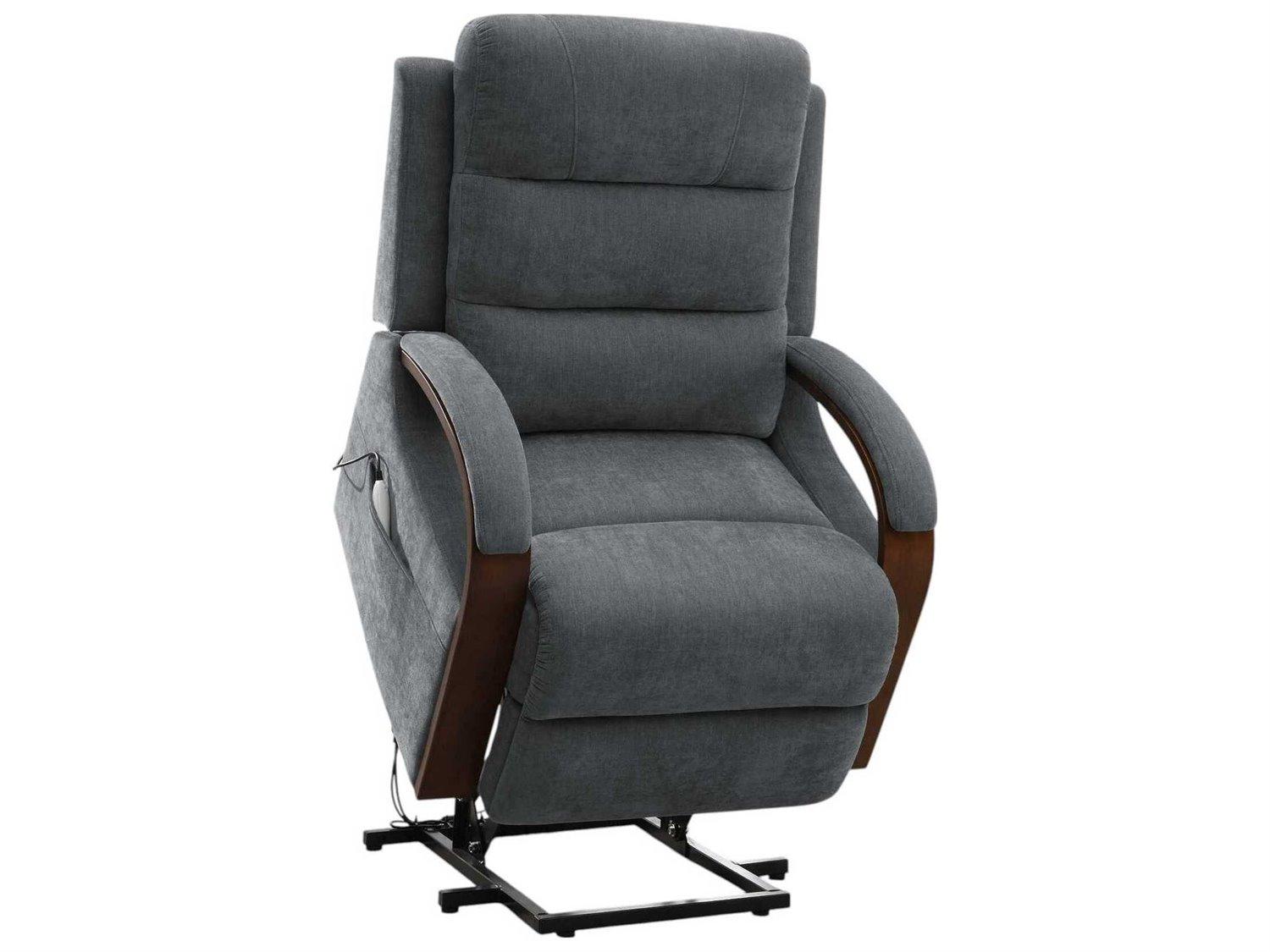 Acme Furniture Kayla Gray Chenille Upholstered Recliner