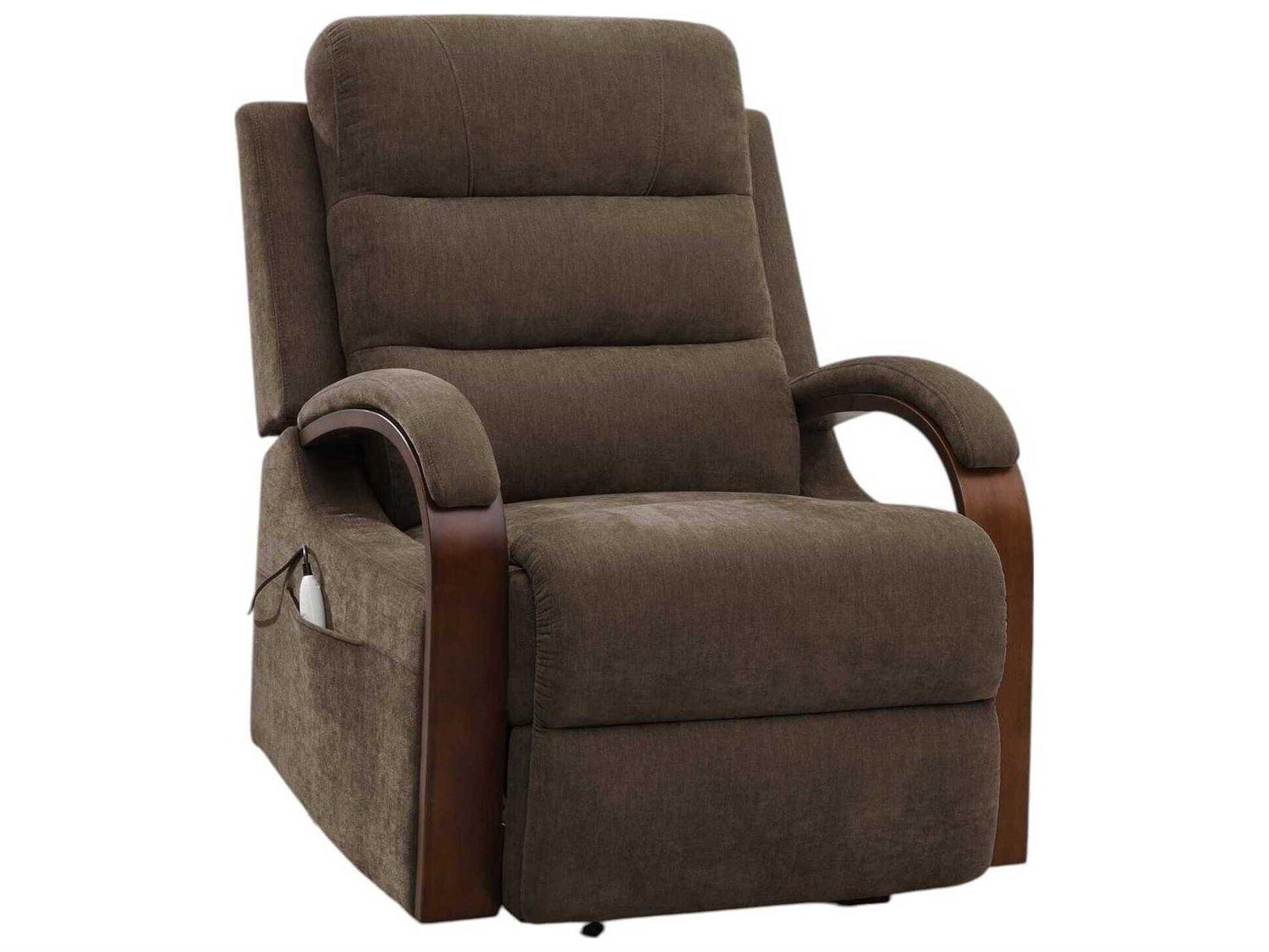 Acme Furniture Kayla Chocolate Chenille Brown Upholstered Recliner