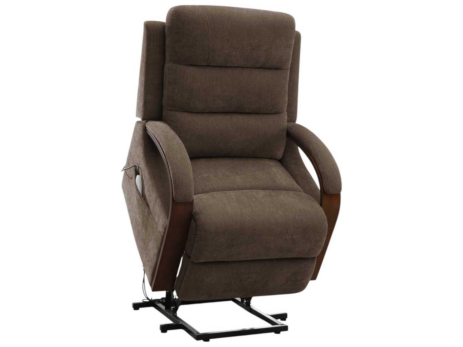 Acme Furniture Kayla Chocolate Chenille Brown Upholstered Recliner