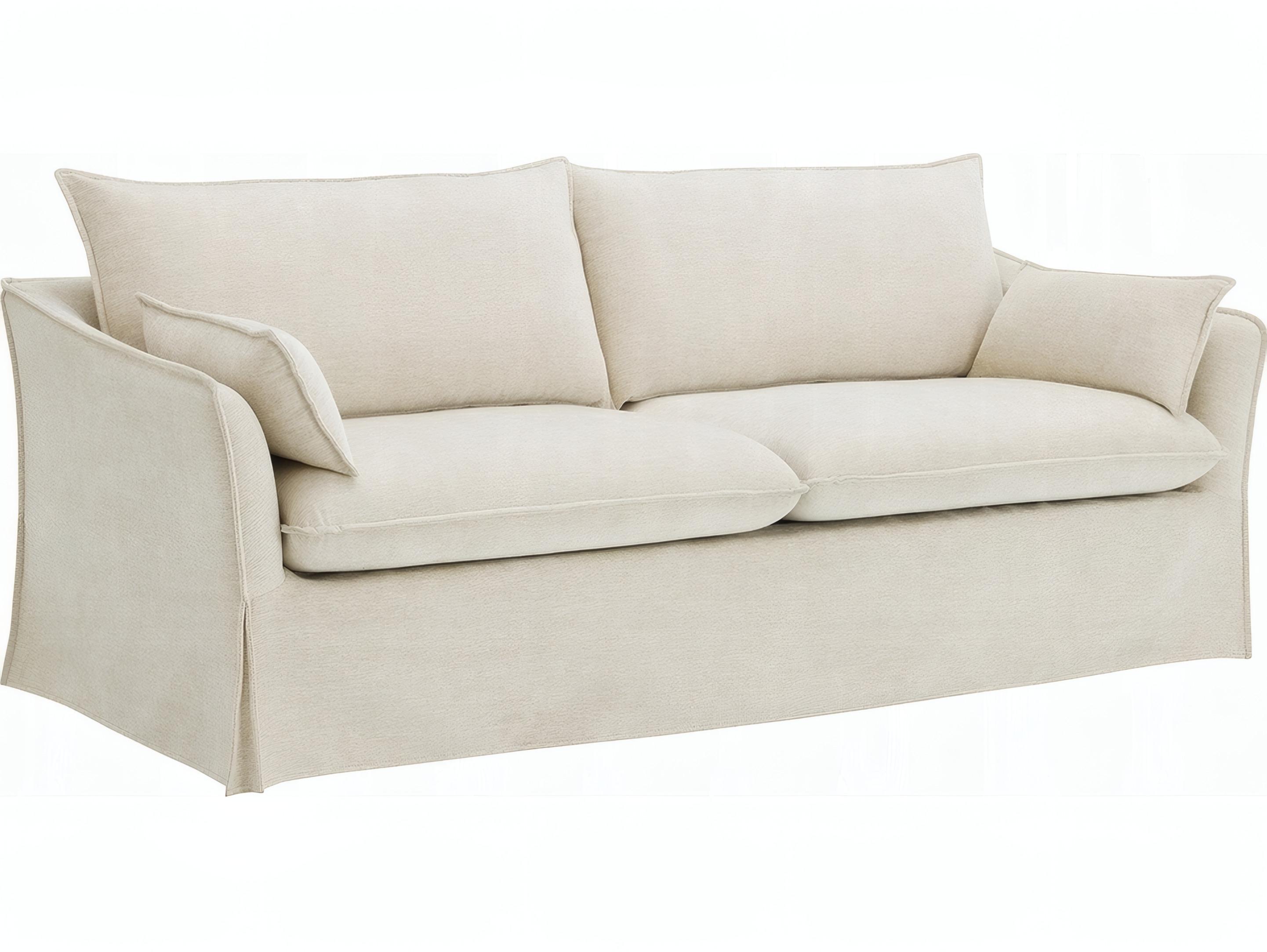 Acme Furniture Shane Beige Linen Upholstered Sofa
