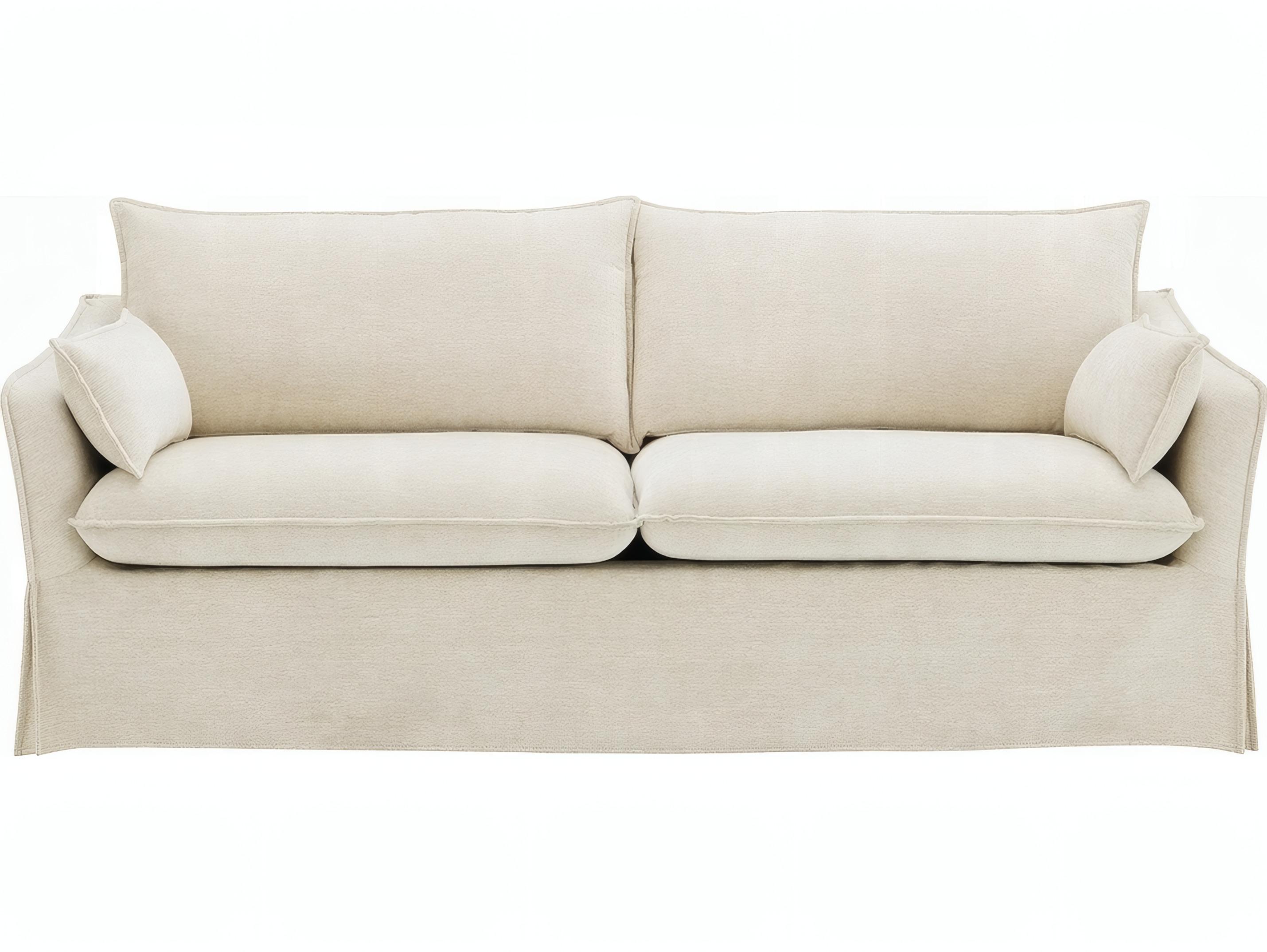 Acme Furniture Shane Beige Linen Upholstered Sofa