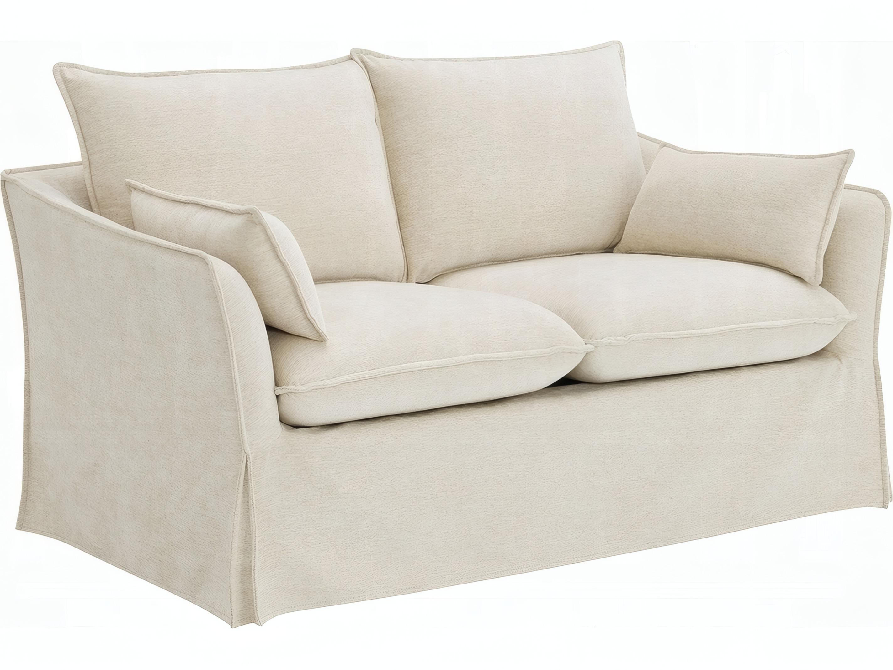 Acme Furniture Shane Beige Linen Upholstered Loveseat