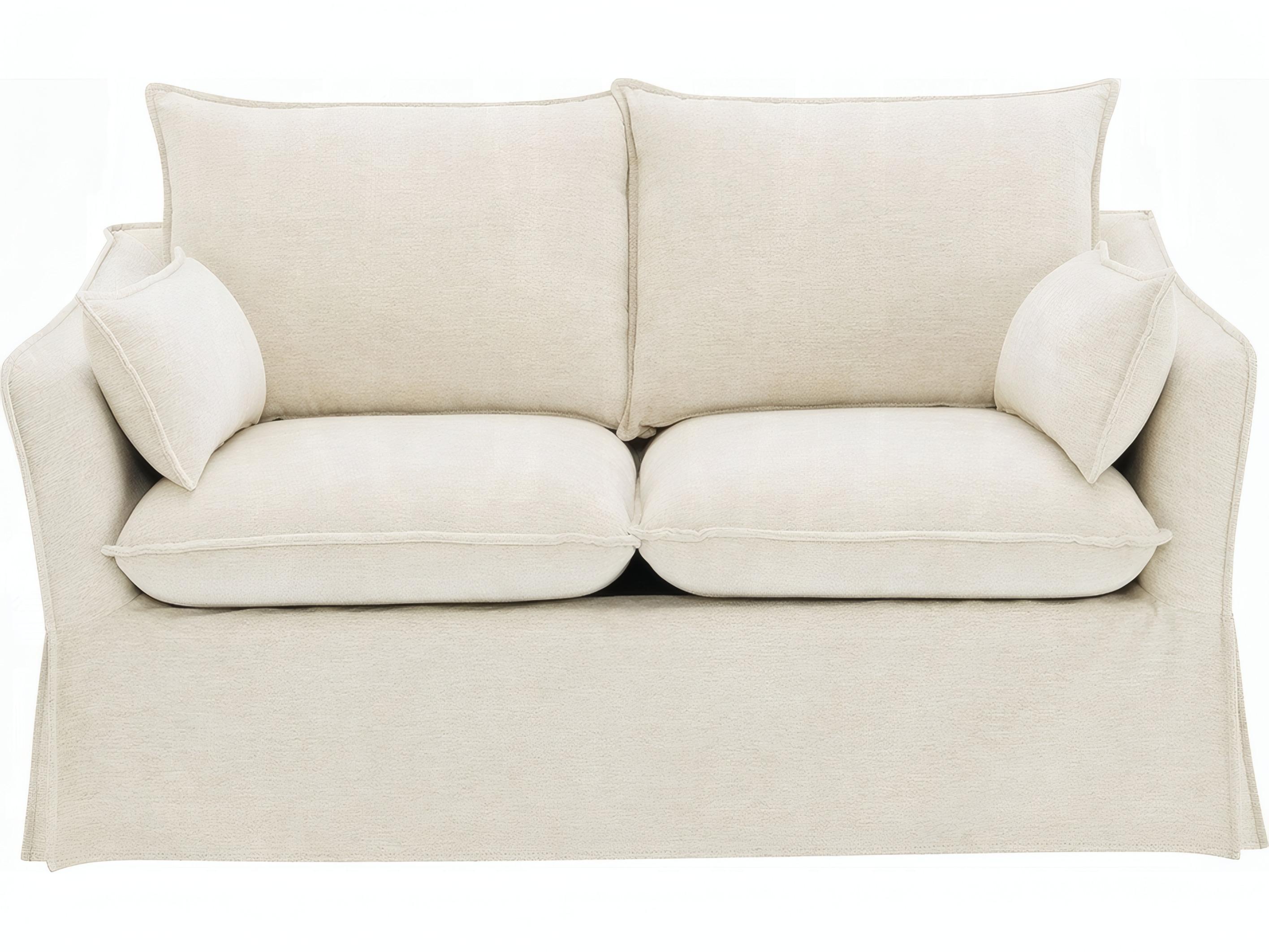 Acme Furniture Shane Beige Linen Upholstered Loveseat