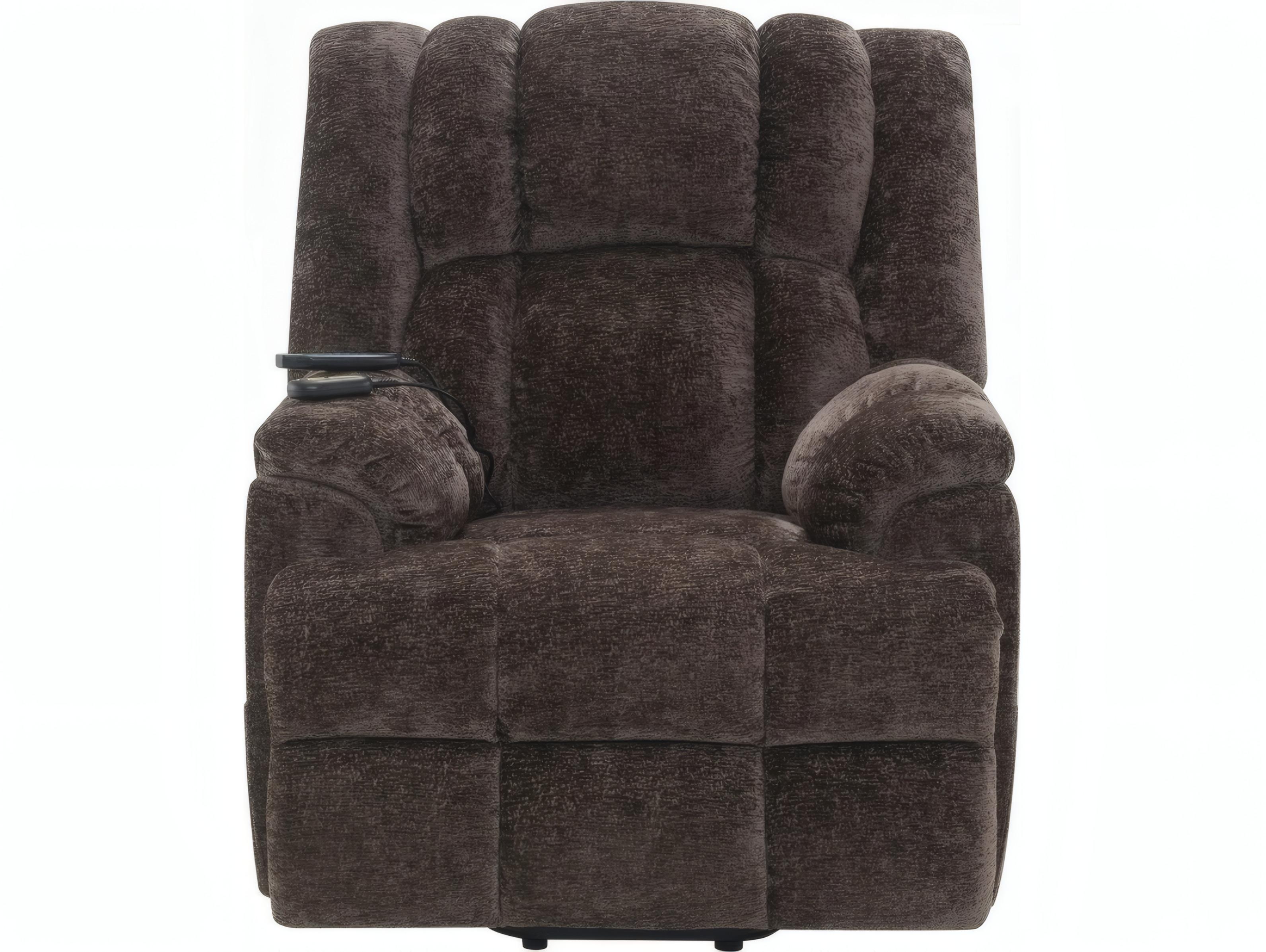 Acme Furniture Pacay Brown Chenille Upholstered Recliner