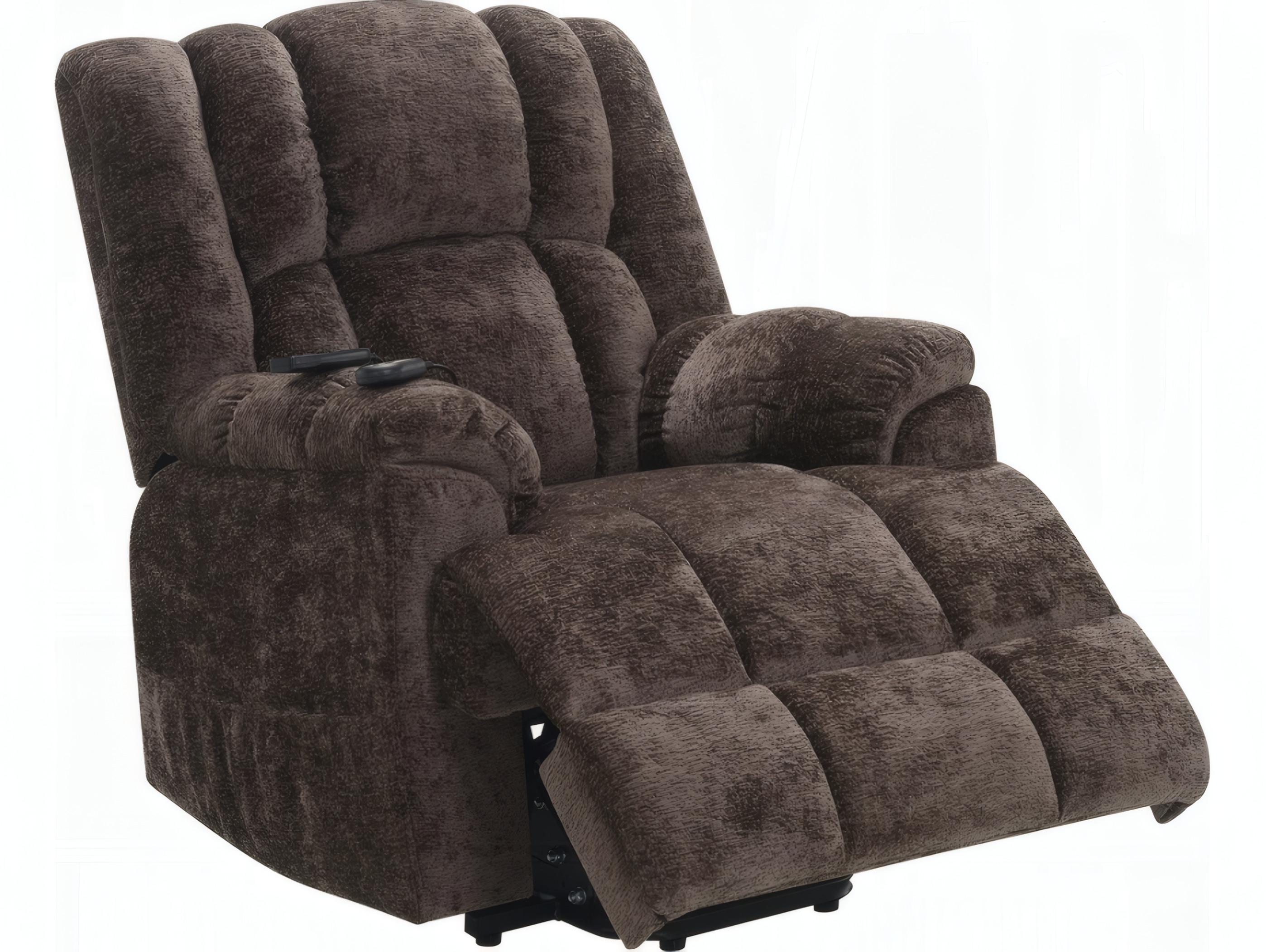 Acme Furniture Pacay Brown Chenille Upholstered Recliner