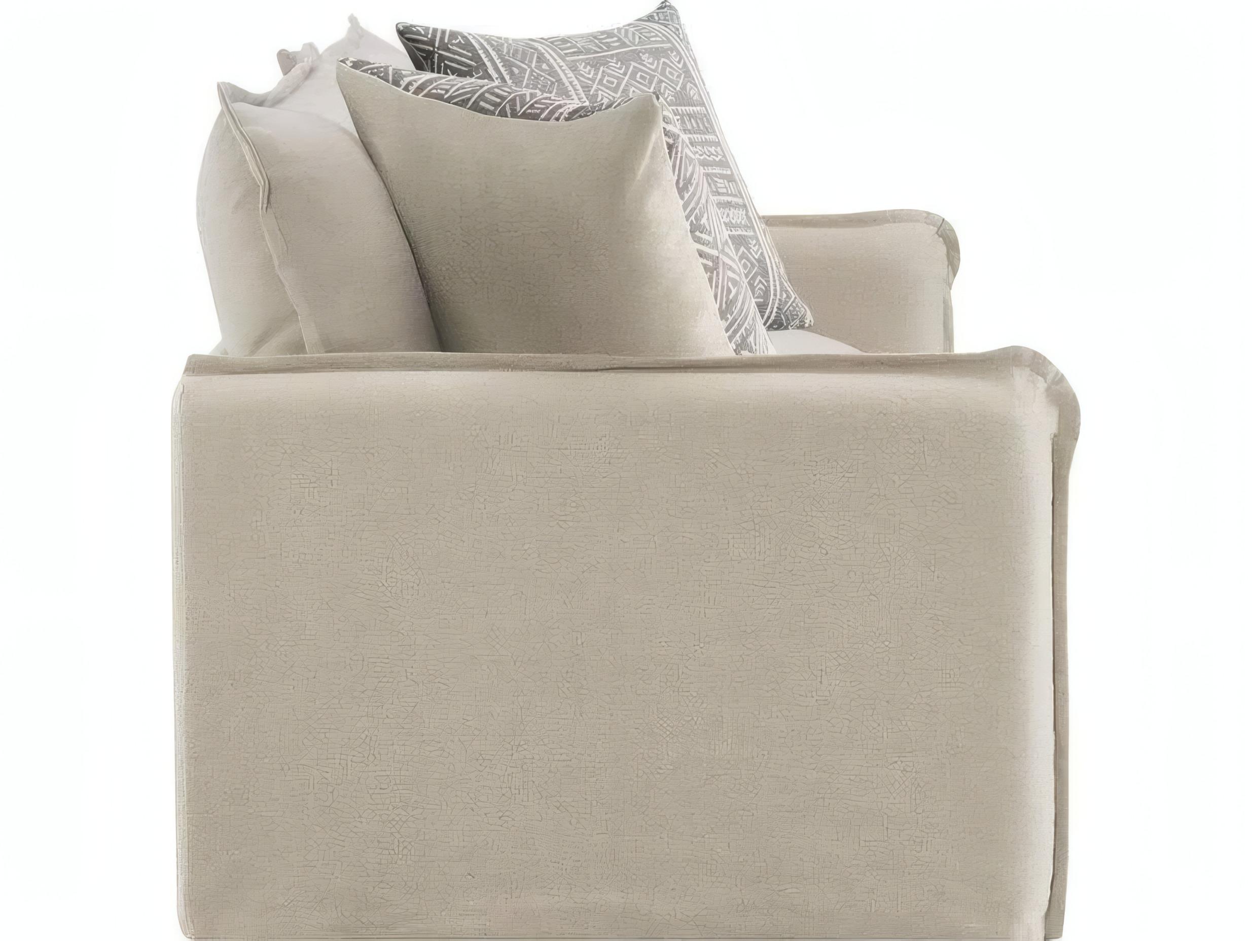 Acme Furniture Upendo Beige Linen Upholstered Loveseat